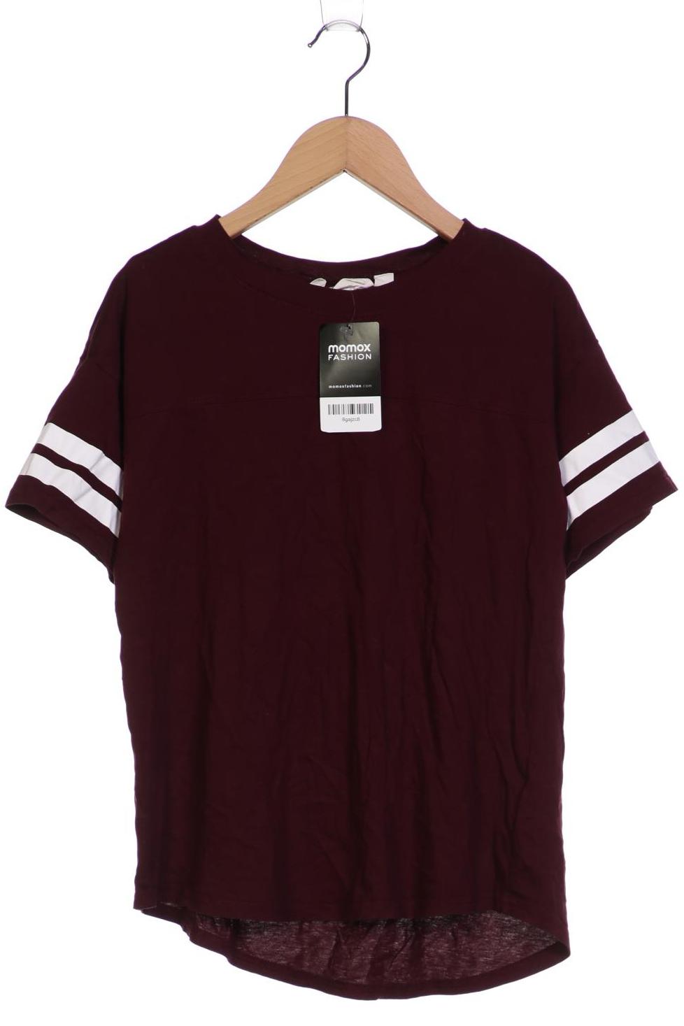 

H&M Damen T-Shirt, bordeaux