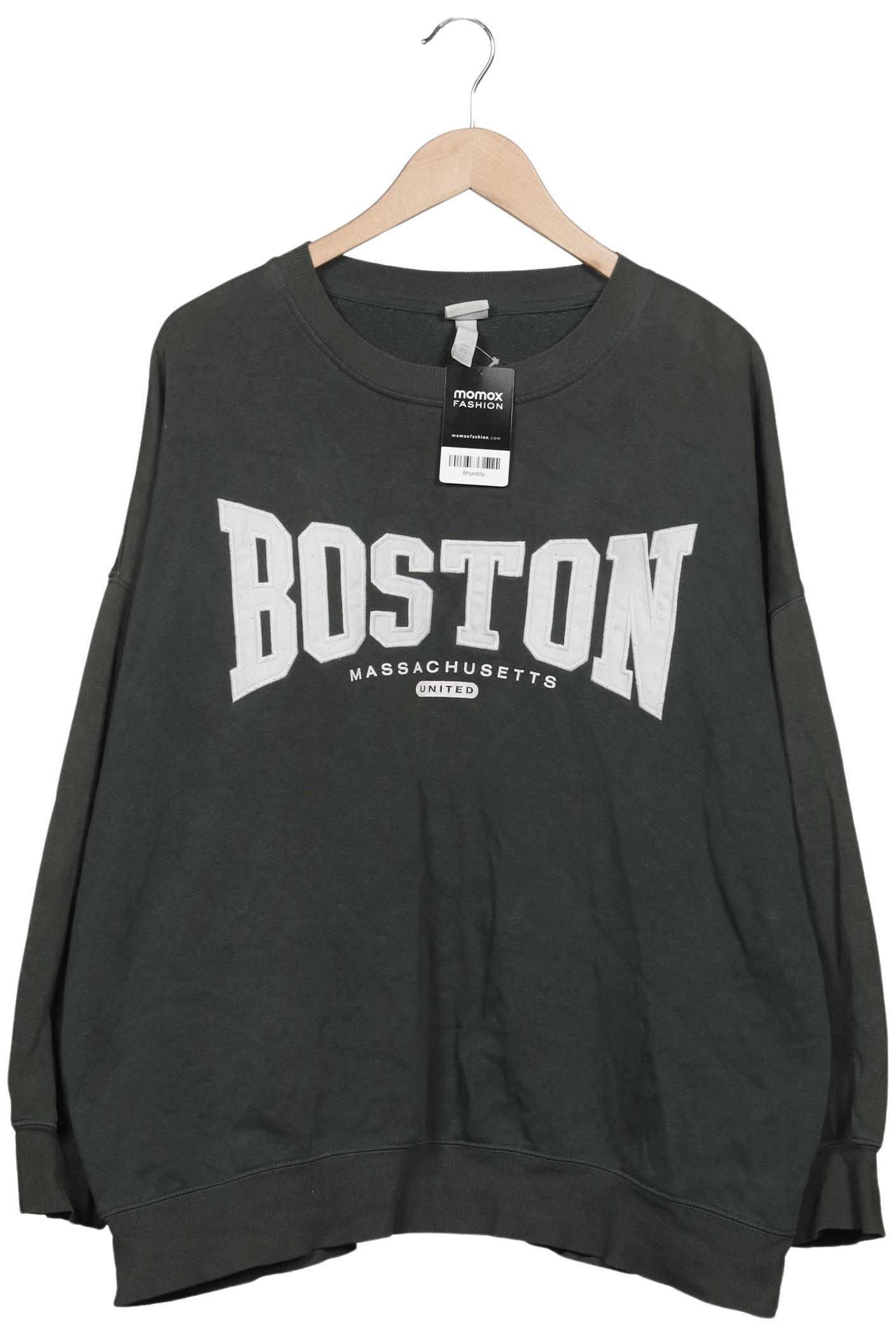 

H&M Damen Sweatshirt, grün, Gr. 38