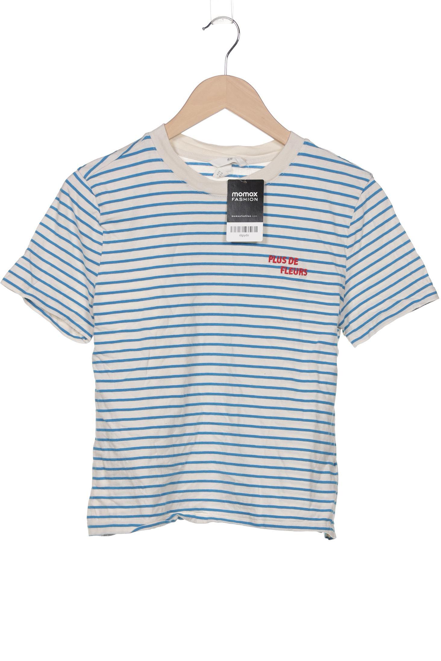 

H&M Damen T-Shirt, weiß, Gr. 36