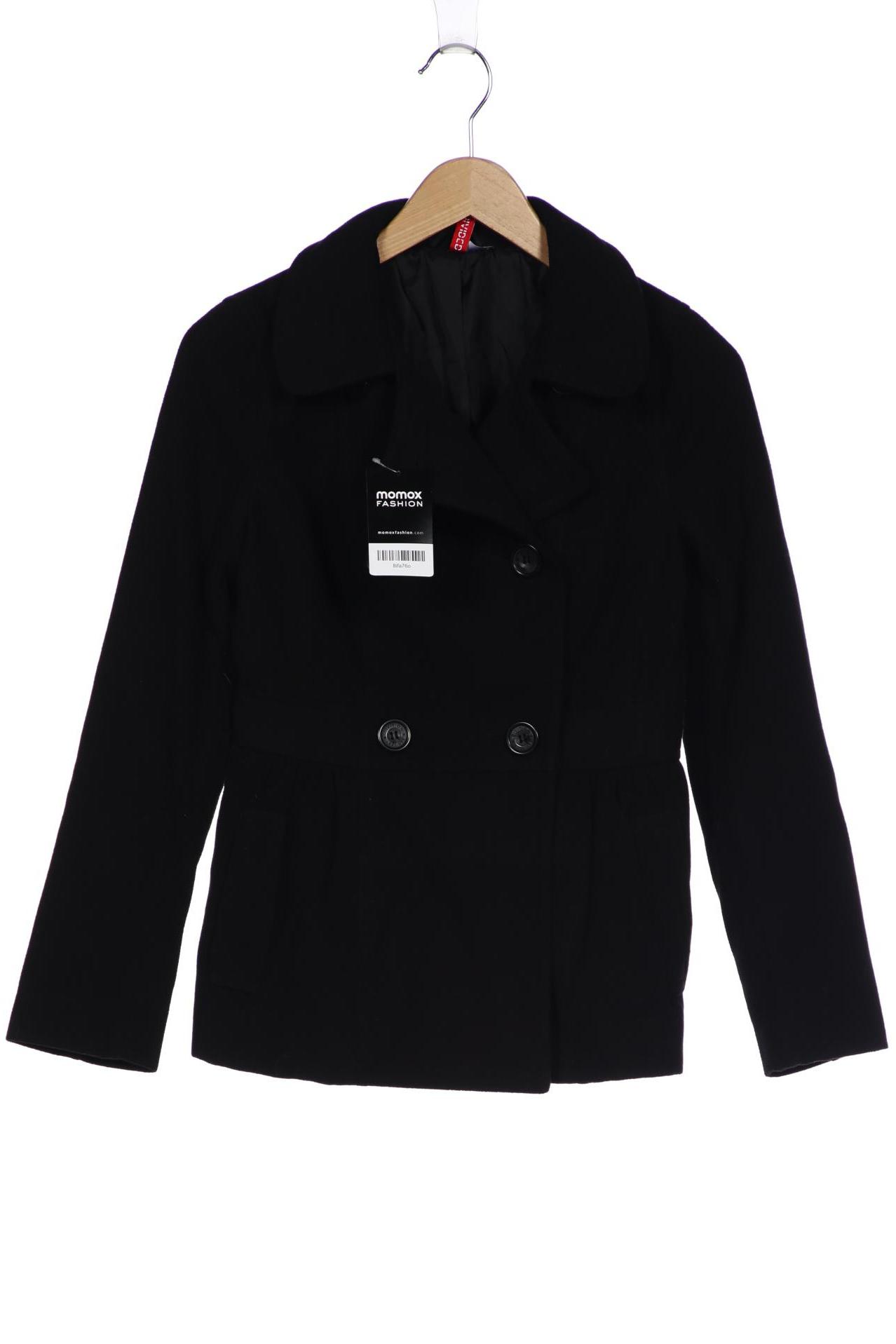 

H&M Damen Mantel, schwarz