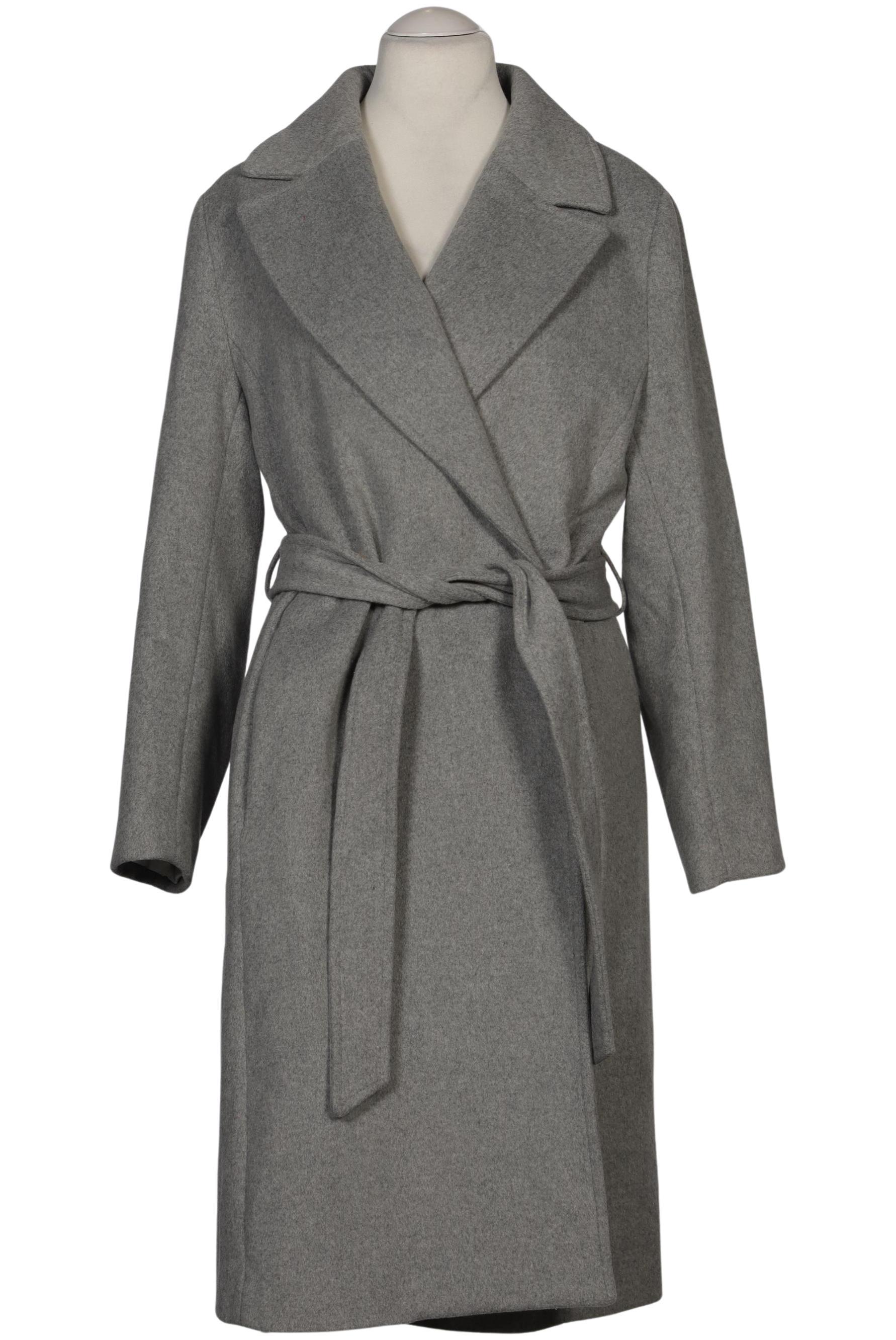 

H&M Damen Mantel, grau, Gr. 46