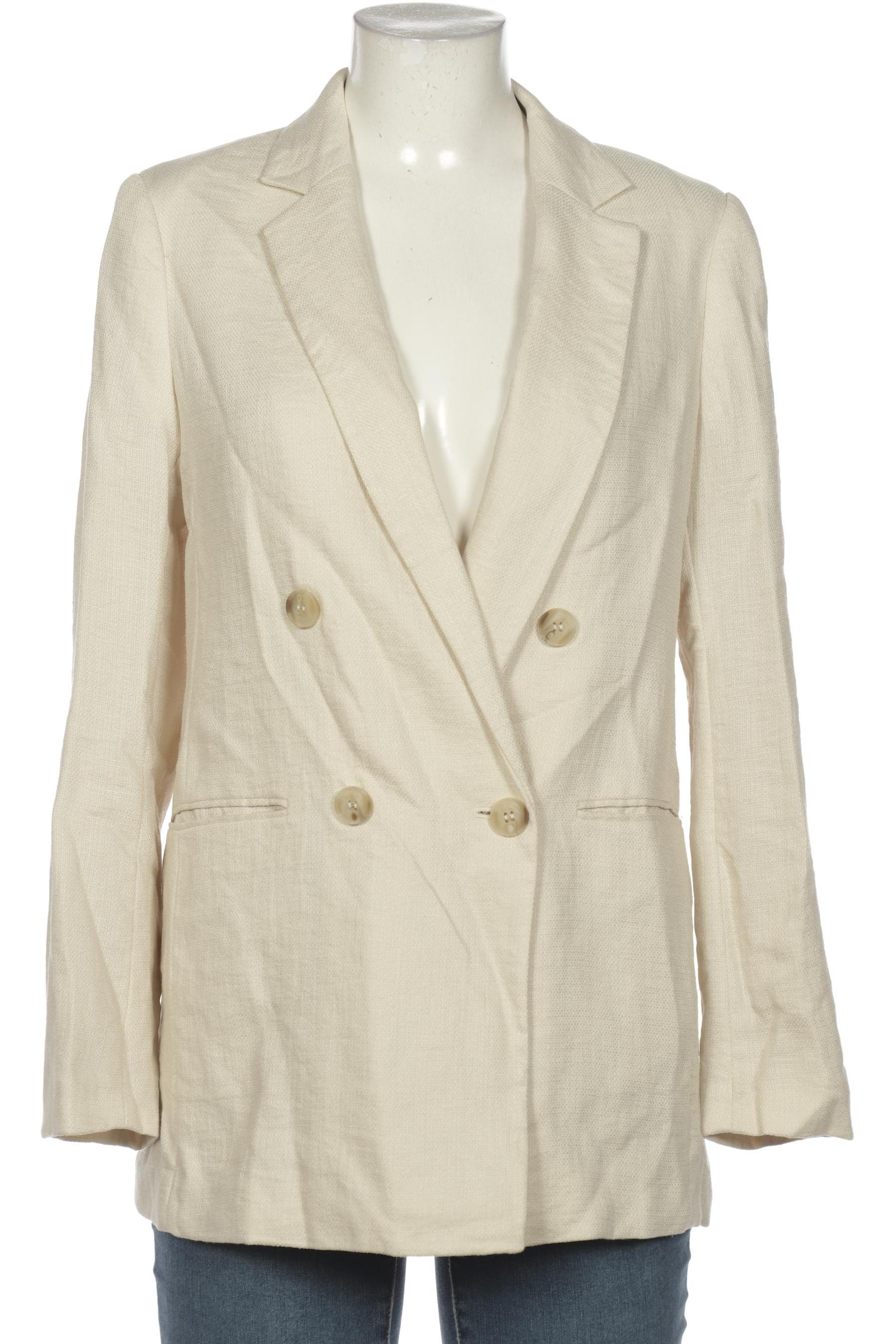 

H&M Damen Blazer, cremeweiß