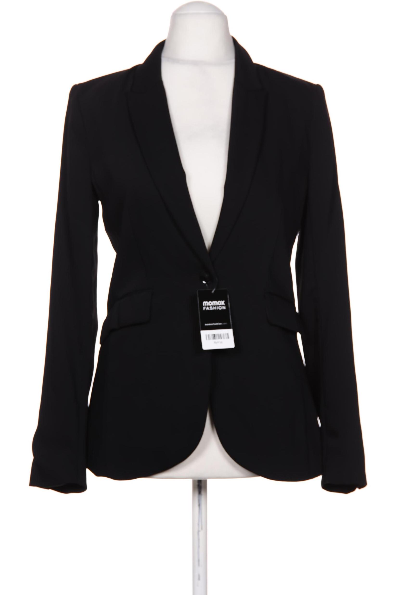 

H&M Damen Blazer, schwarz, Gr. 38