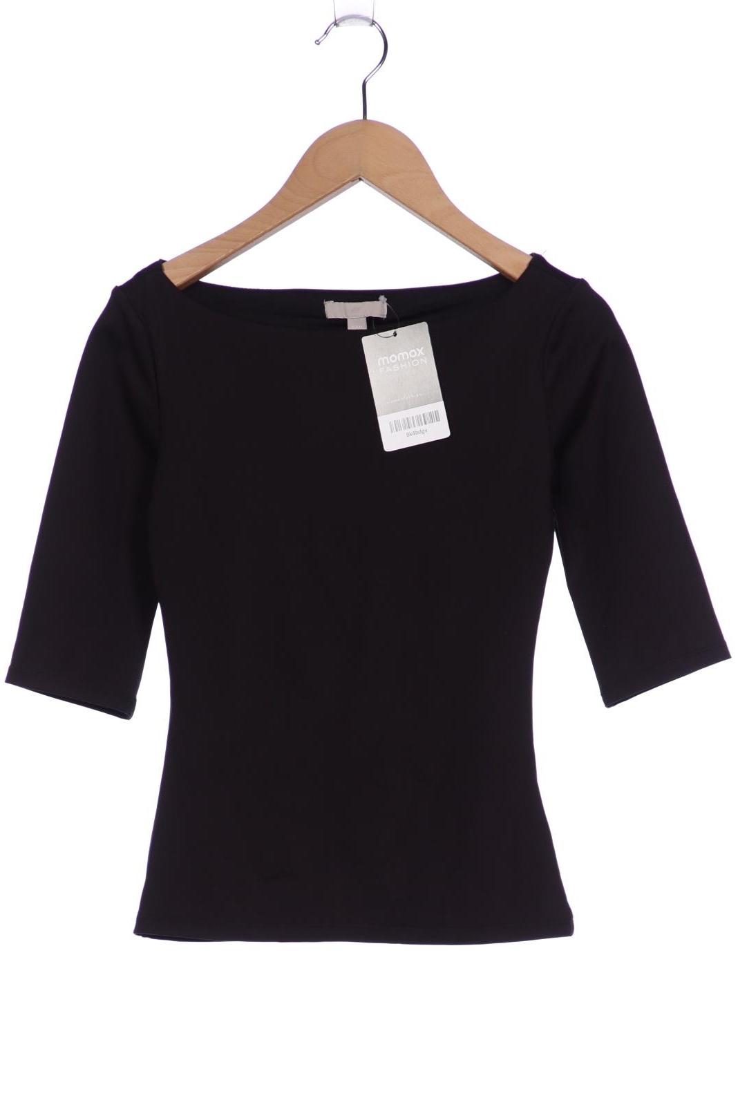 

H&M Damen T-Shirt, schwarz, Gr. 34