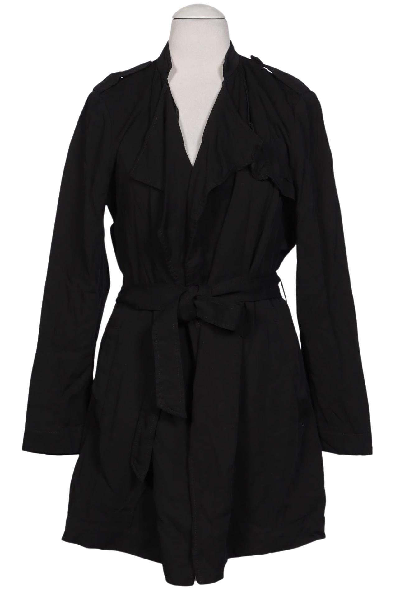 

H&M Damen Mantel, schwarz, Gr. 34