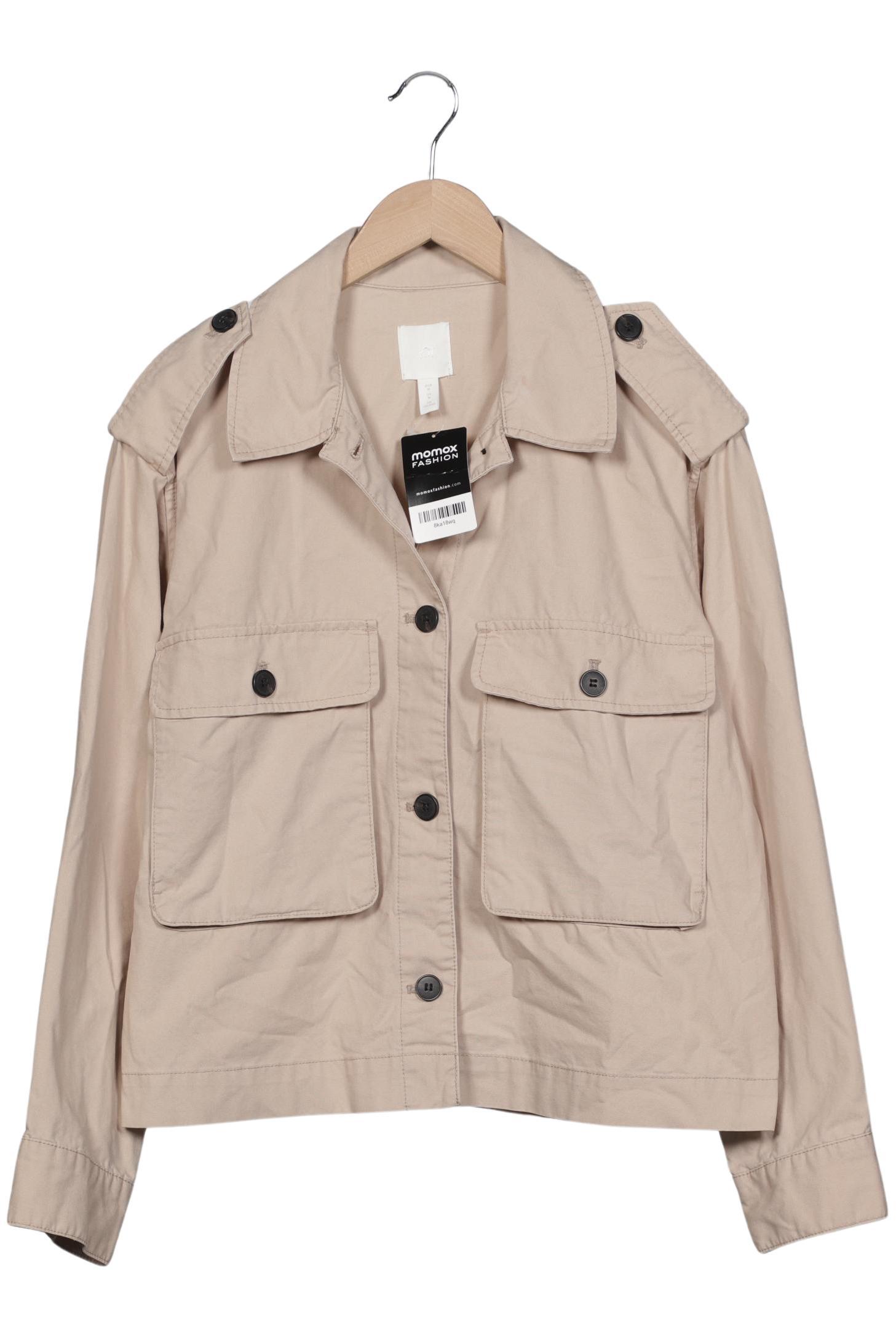 

H&M Damen Jacke, beige, Gr. 38