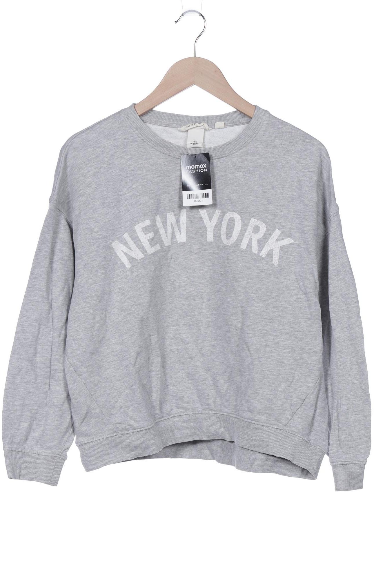 

H&M Damen Sweatshirt, grau, Gr. 36
