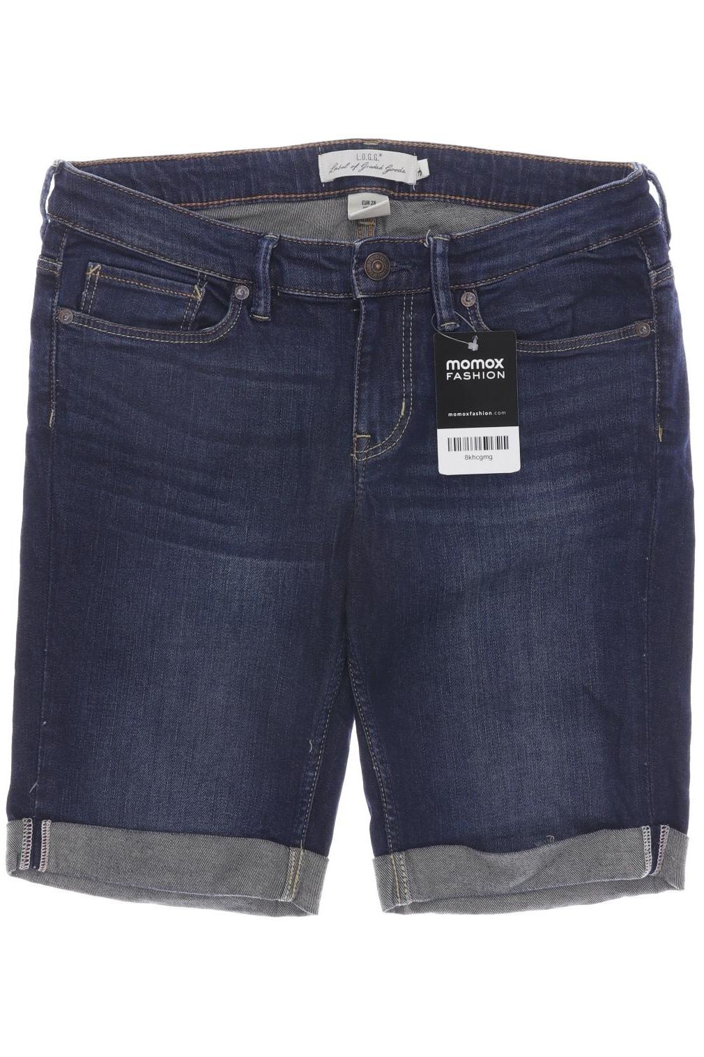 

H&M Damen Shorts, marineblau, Gr. 28