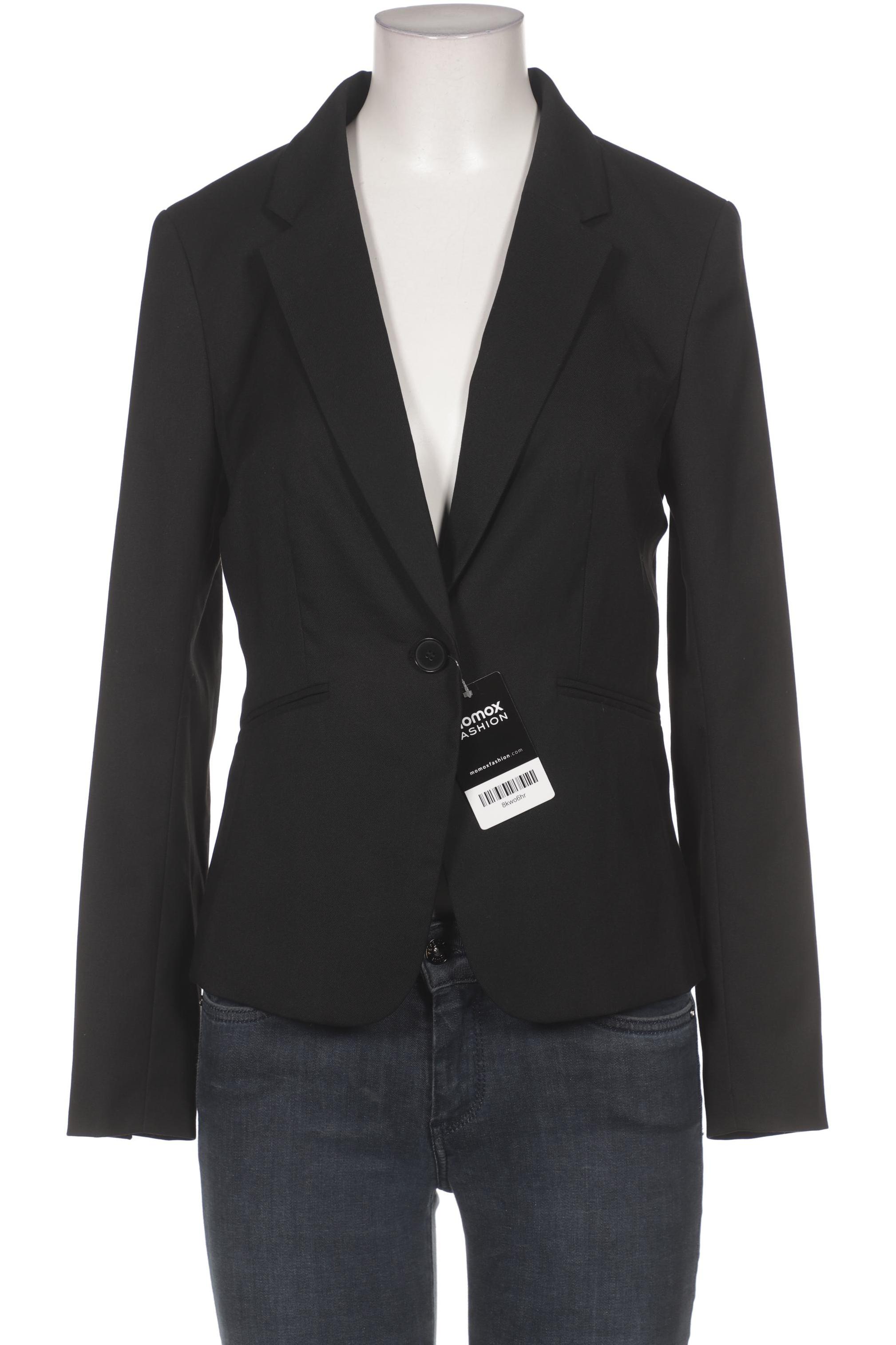 

H&M Damen Blazer, schwarz, Gr. 38