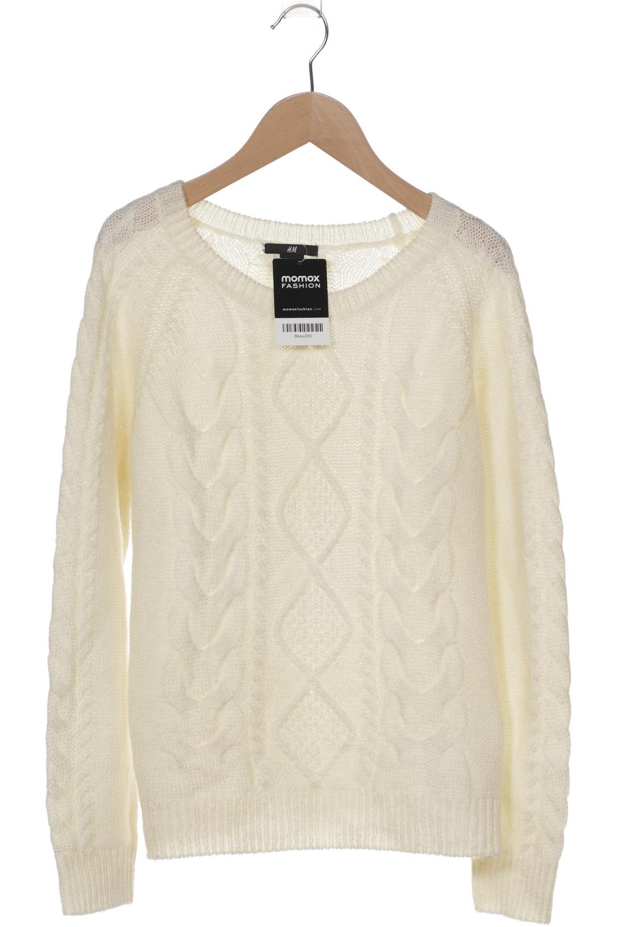 

H&M Damen Pullover, cremeweiß, Gr. 38