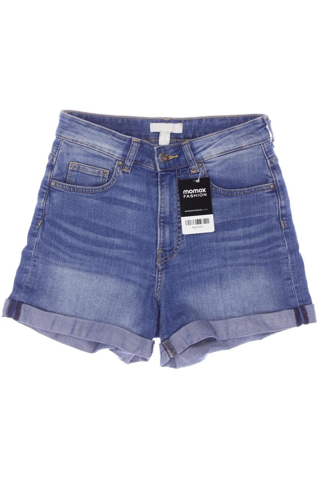 

H&M Damen Shorts, blau, Gr. 36