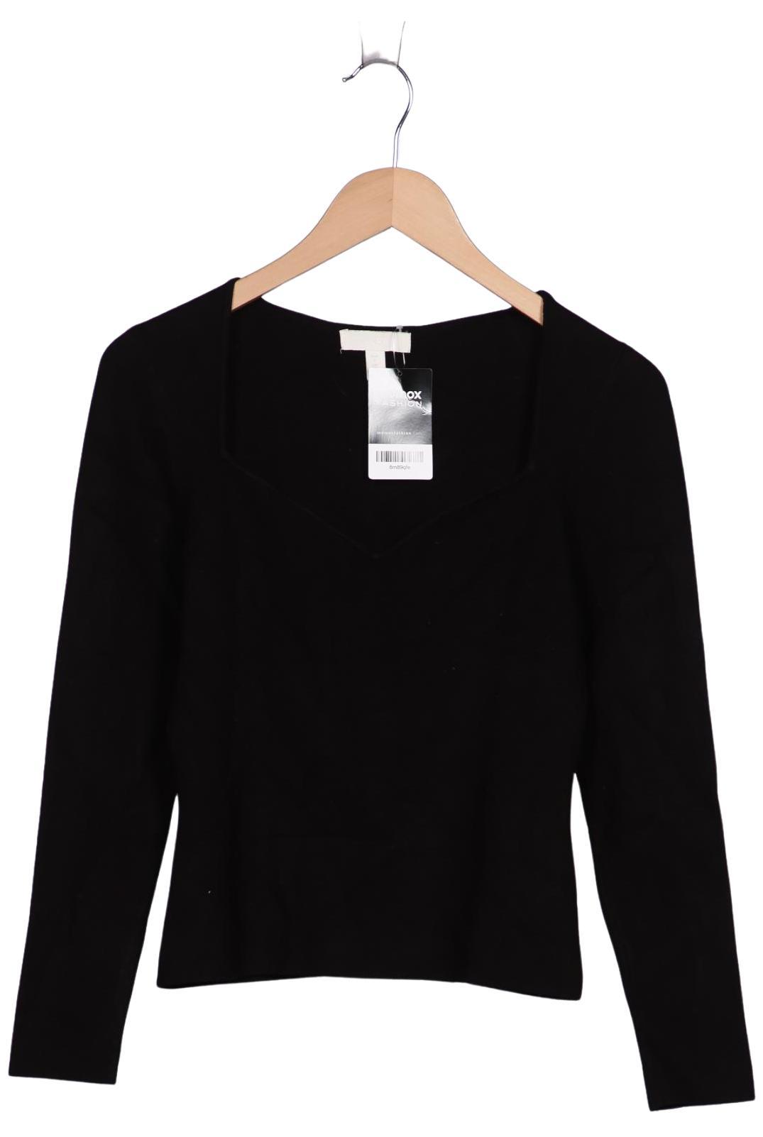 

H&M Damen Pullover, schwarz, Gr. 36