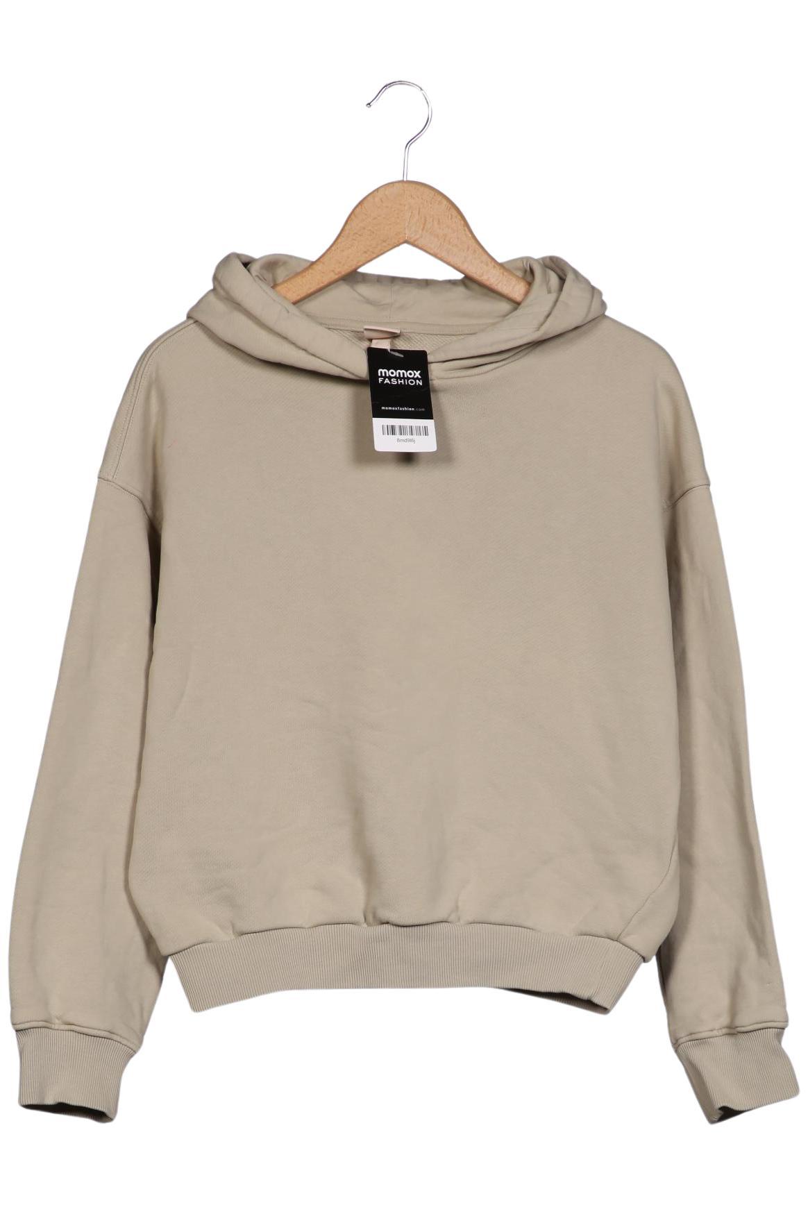 

H&M Damen Kapuzenpullover, beige, Gr. 36