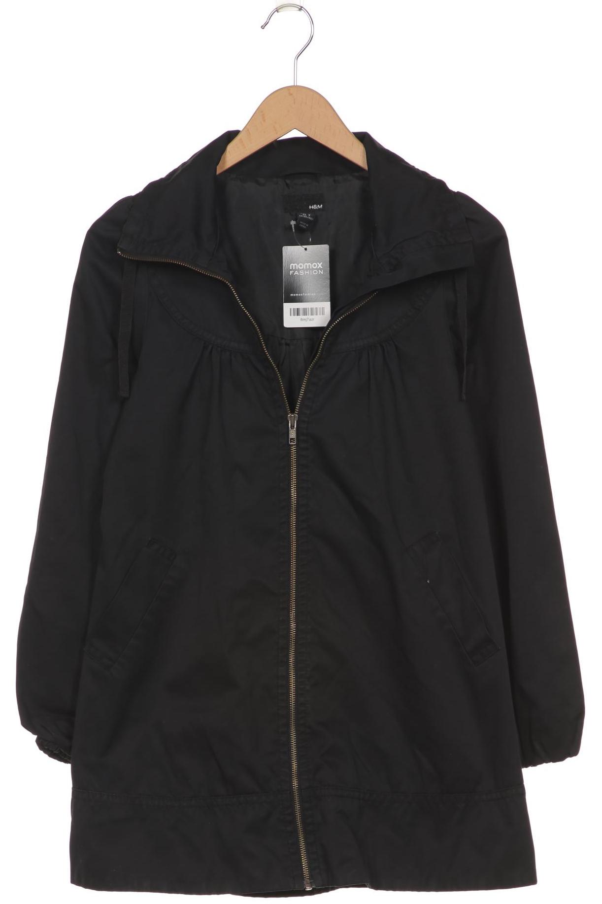 

H&M Damen Mantel, schwarz