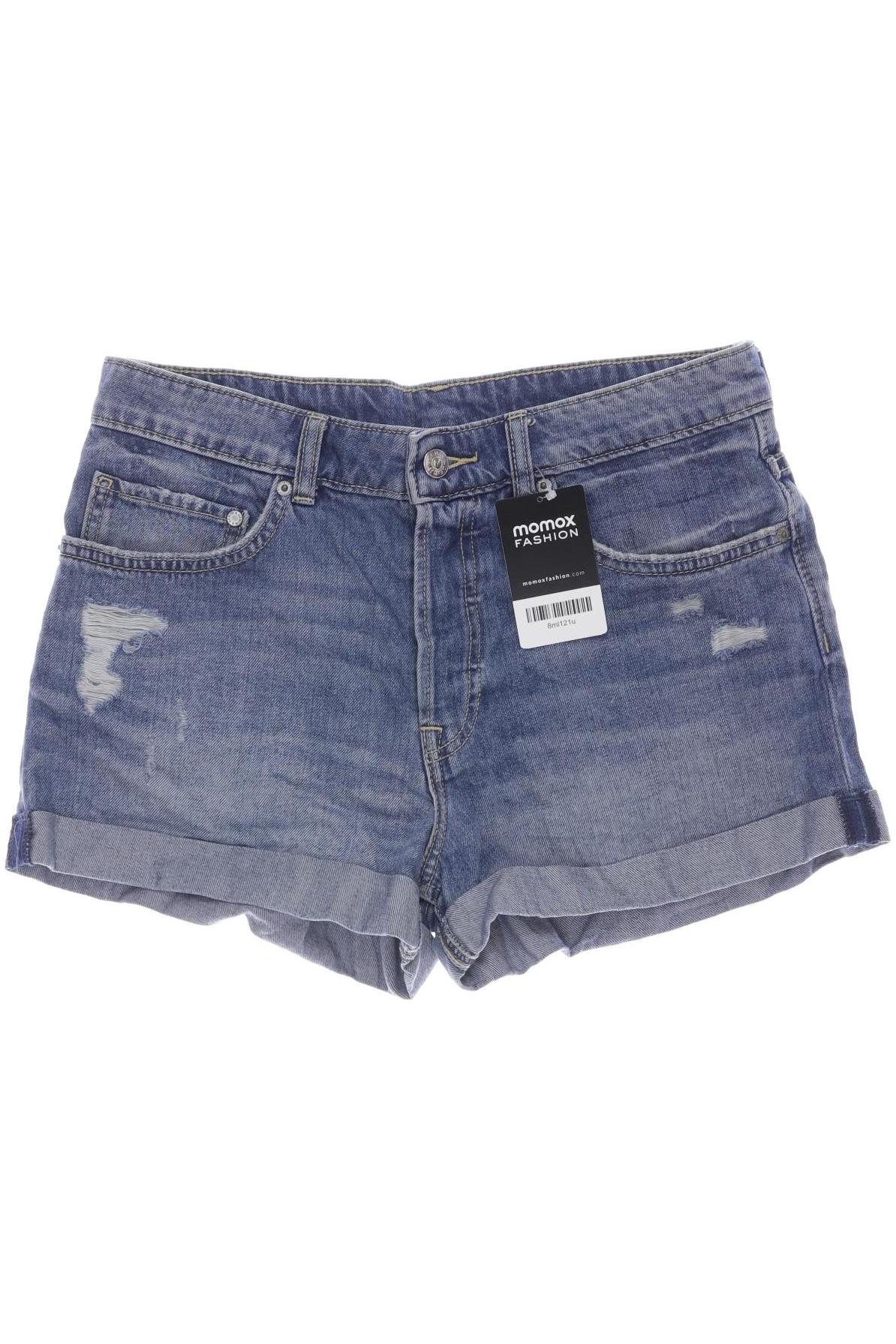 

H&M Damen Shorts, blau, Gr. 36