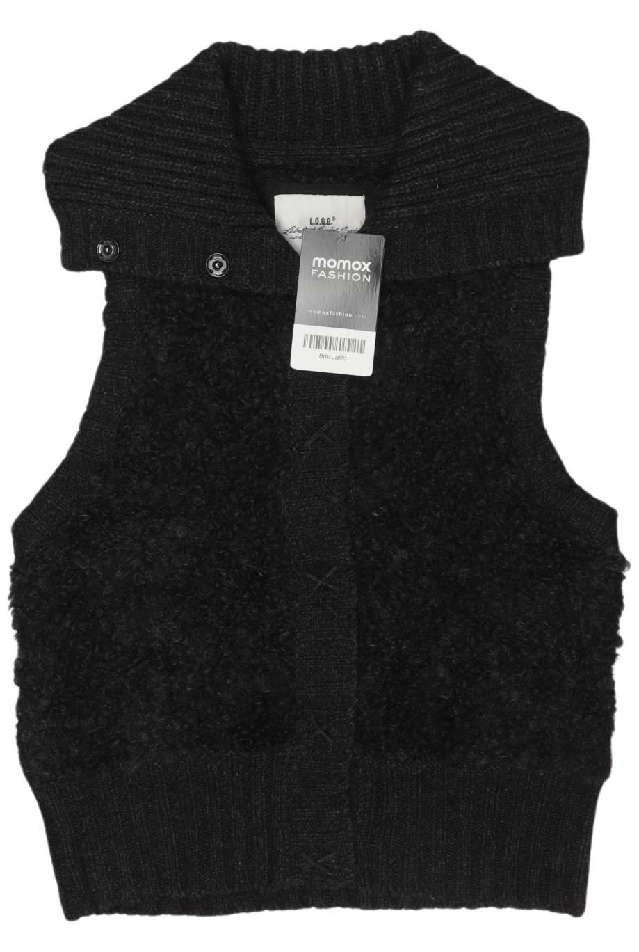 

H&M Damen Weste, schwarz, Gr. 36