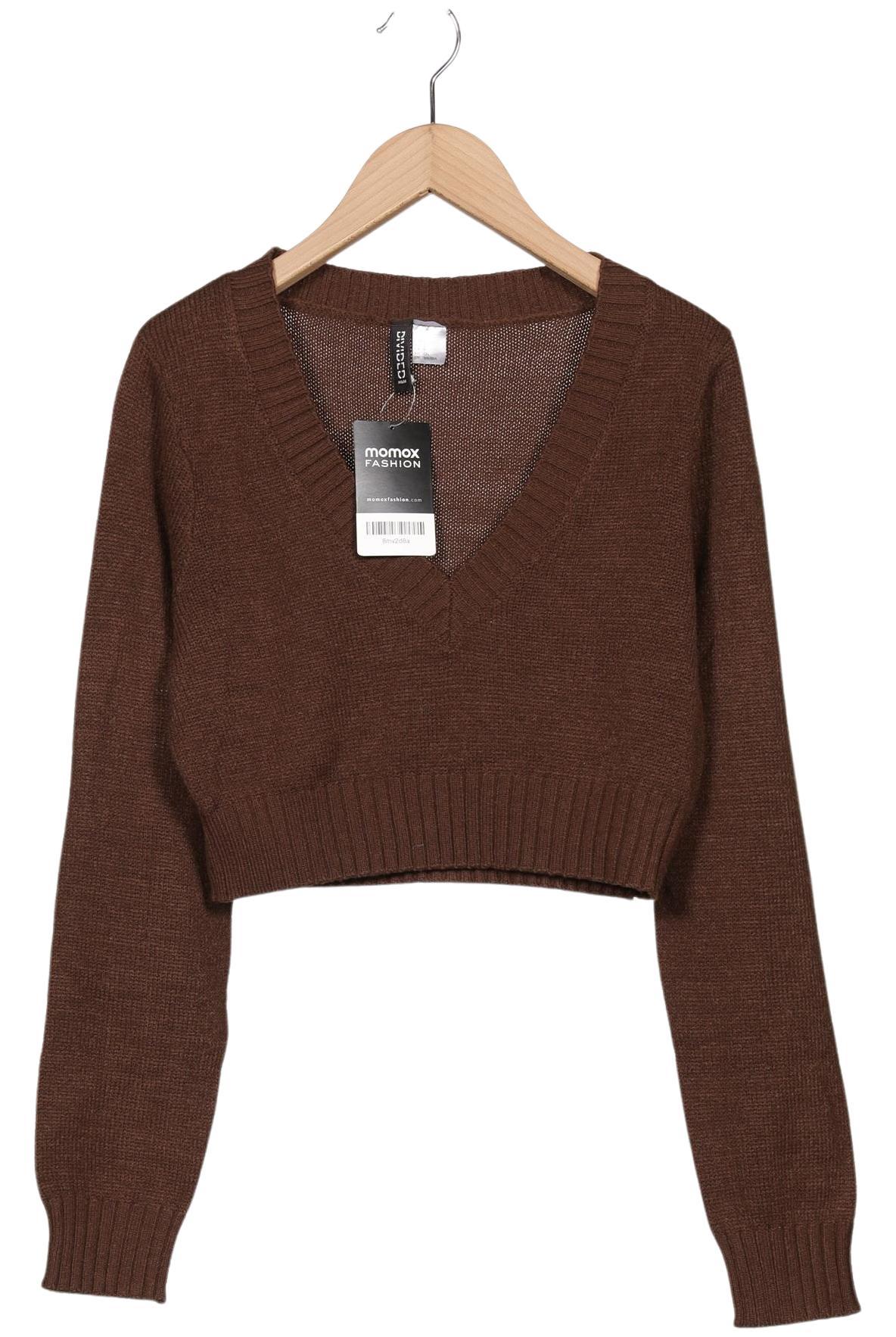 

H&M Damen Pullover, braun, Gr. 36