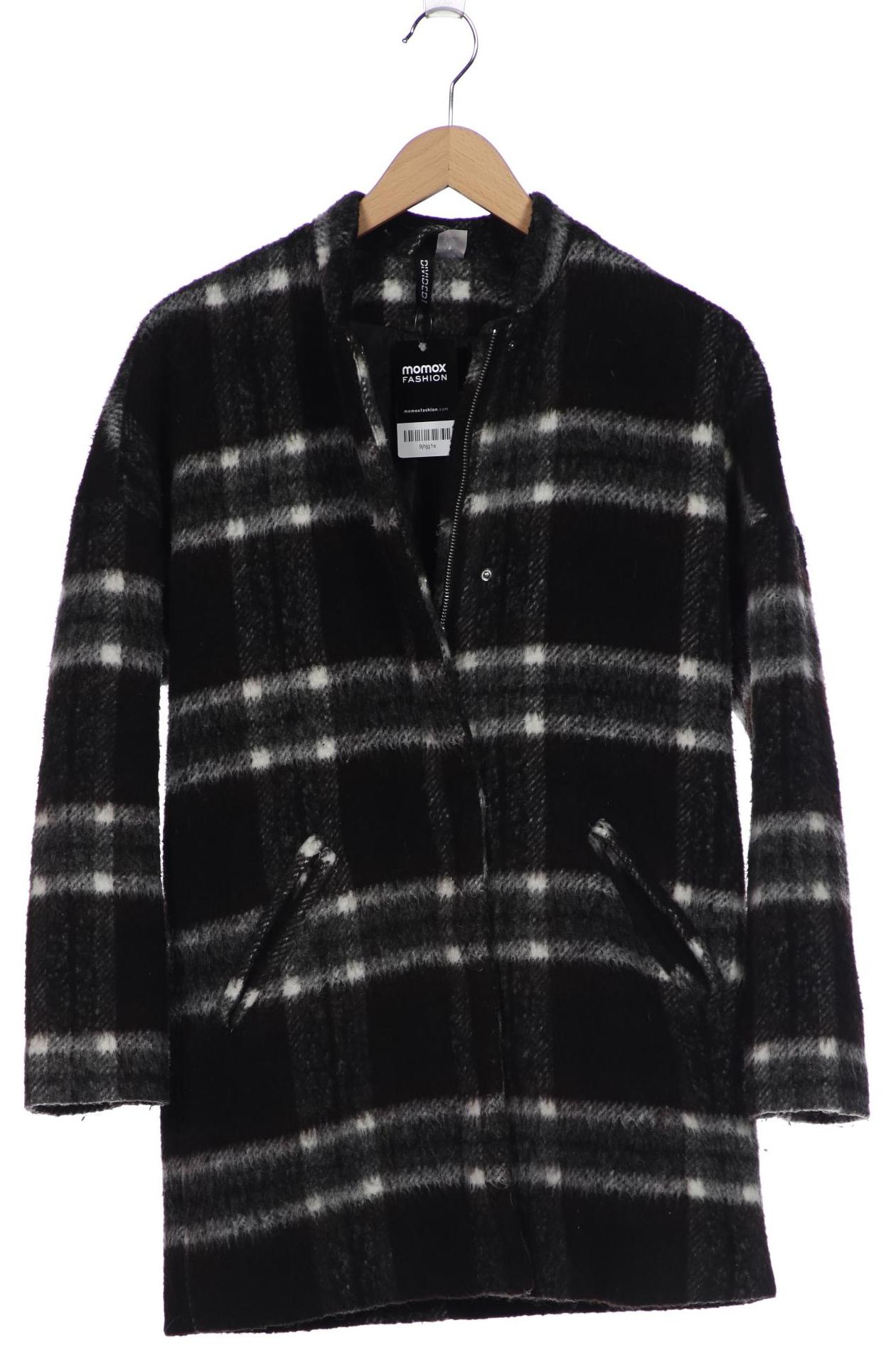 

H&M Damen Mantel, schwarz