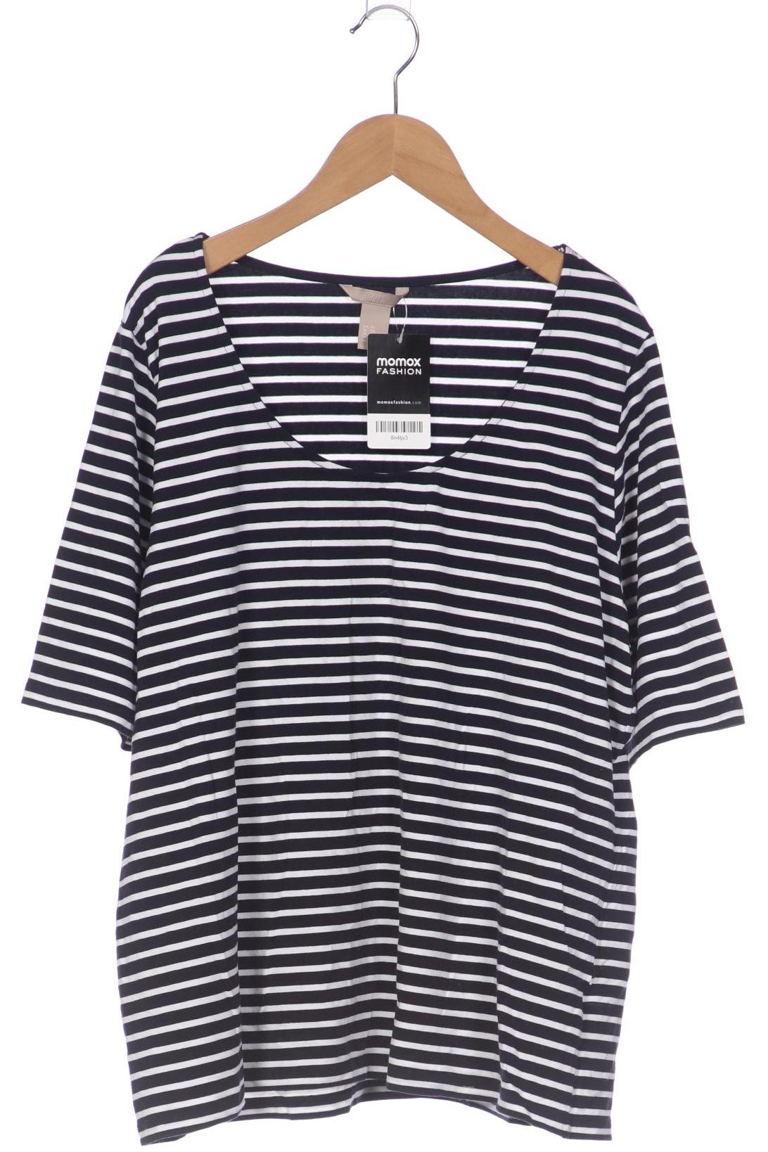 

H&M Damen T-Shirt, marineblau, Gr. 46
