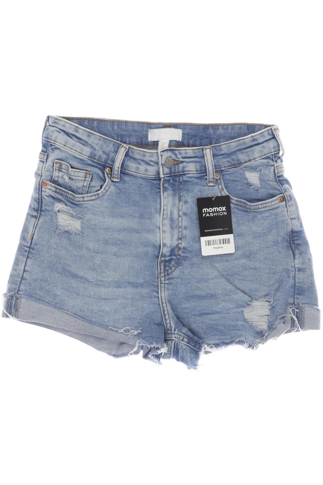 

H&M Damen Shorts, blau, Gr. 38