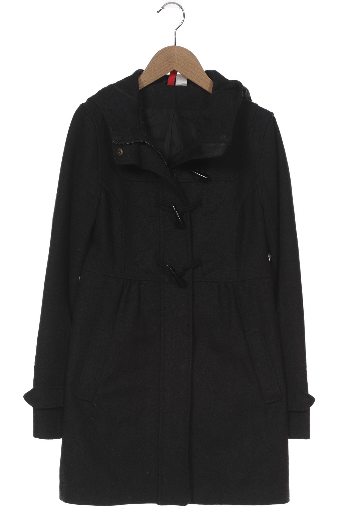 

H&M Damen Mantel, grau, Gr. 36