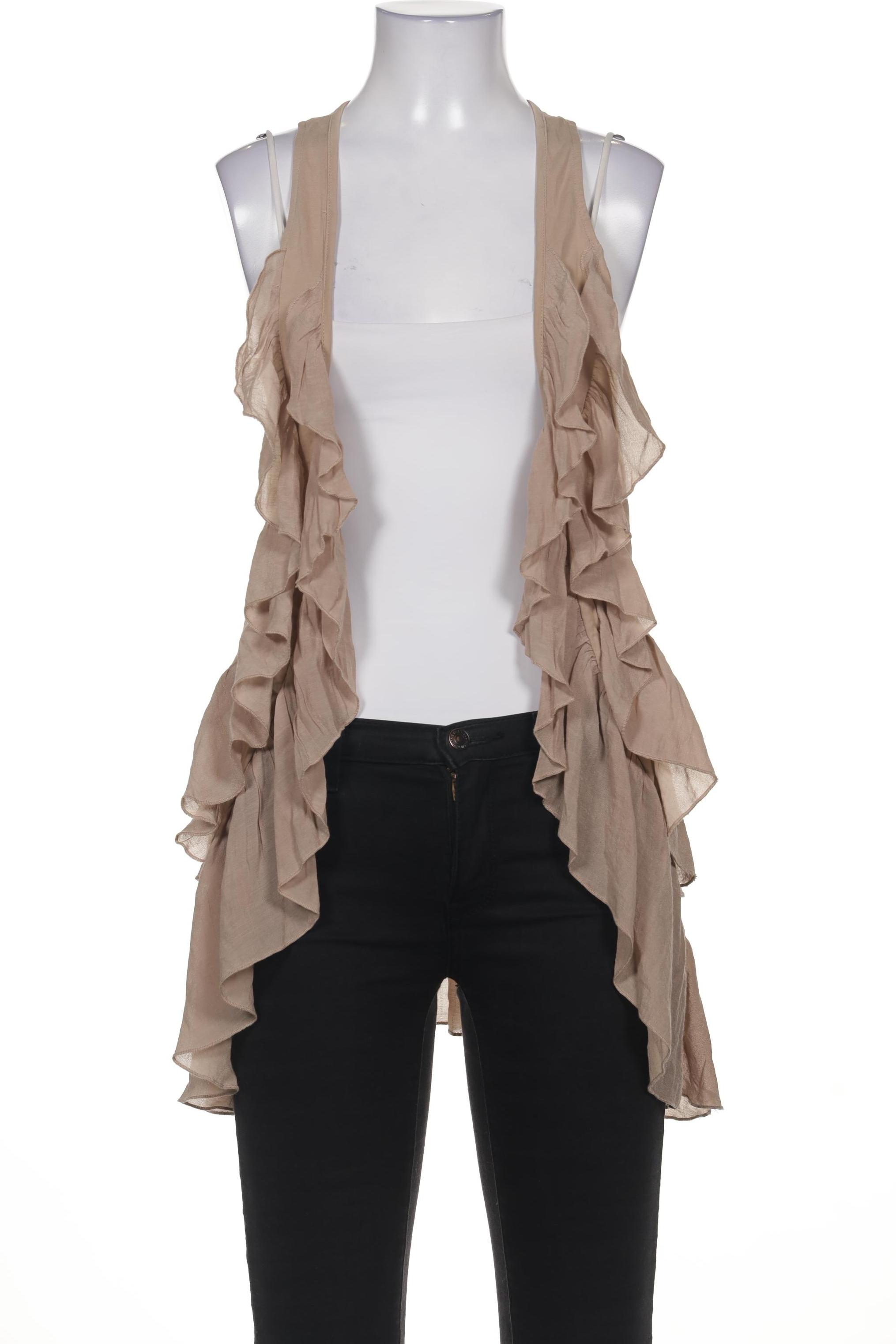 

H&M Damen Weste, beige, Gr. 34