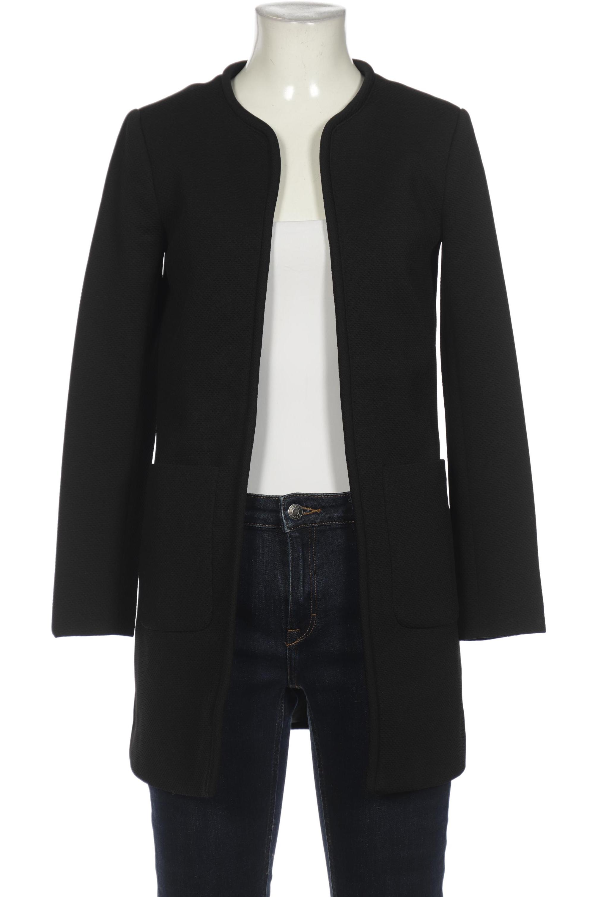 

H&M Damen Mantel, schwarz, Gr. 34