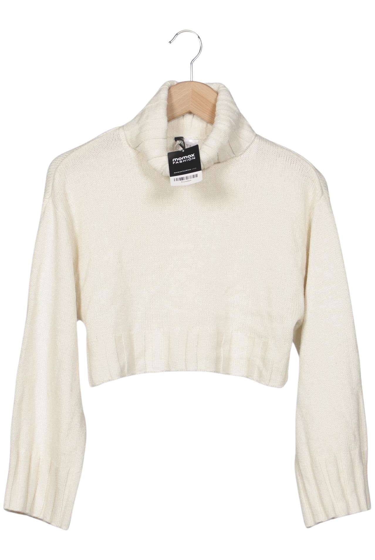 

H&M Damen Pullover, cremeweiß, Gr. 34