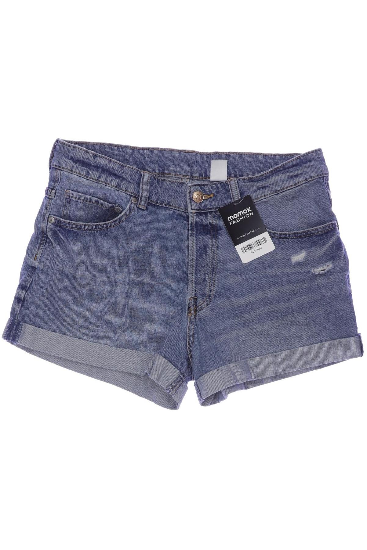 

H&M Damen Shorts, hellblau, Gr. 38