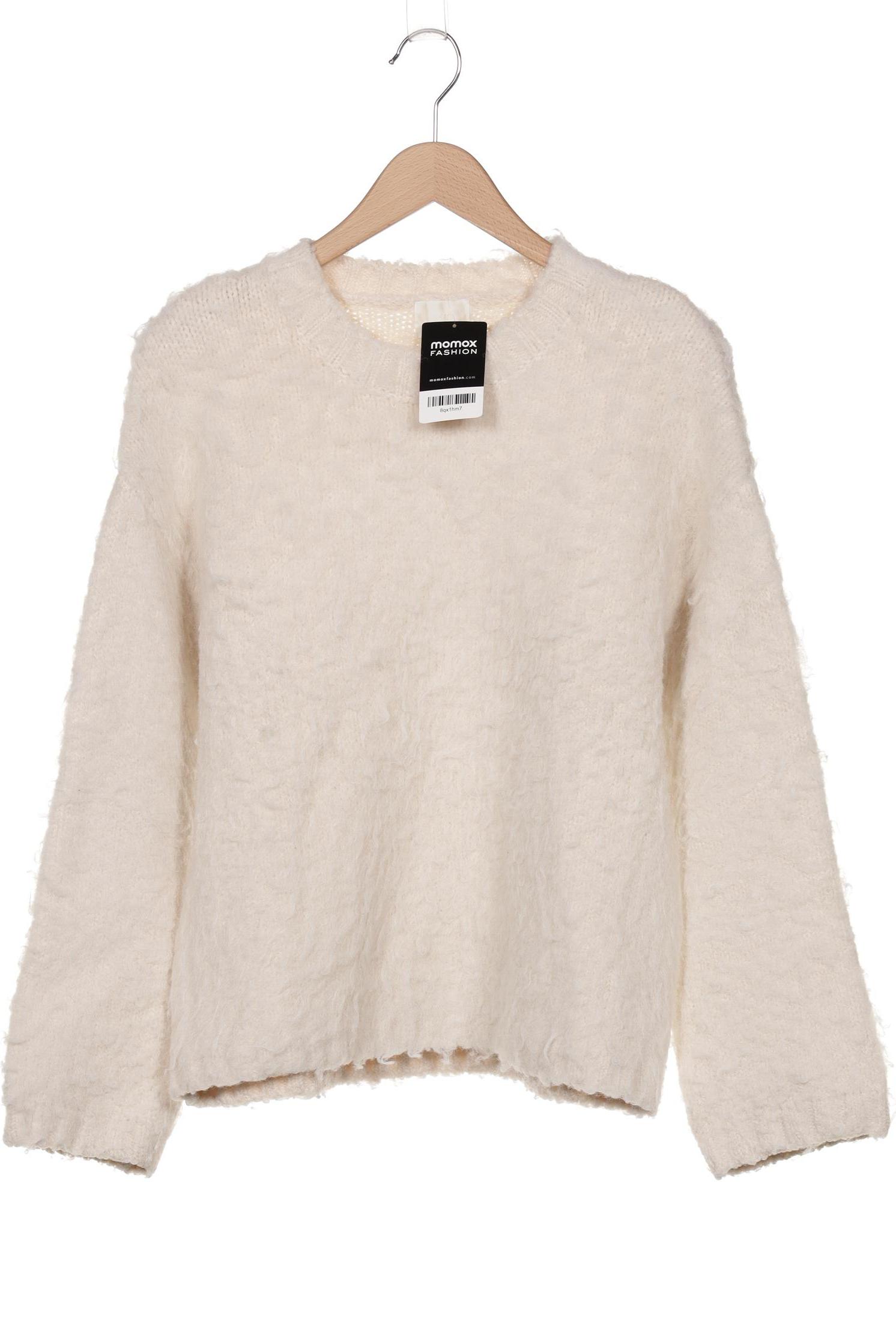 

H&M Damen Pullover, cremeweiß, Gr. 36