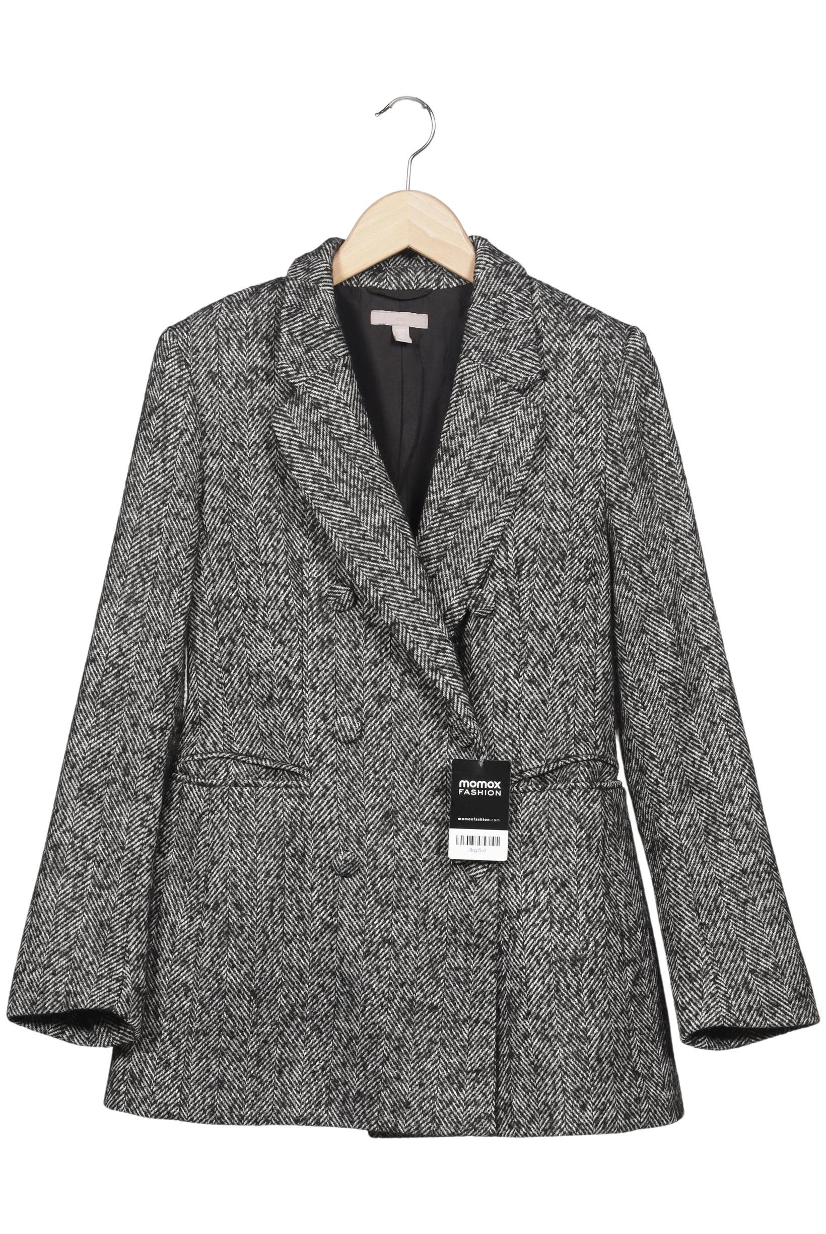 

H&M Damen Mantel, grau, Gr. 36