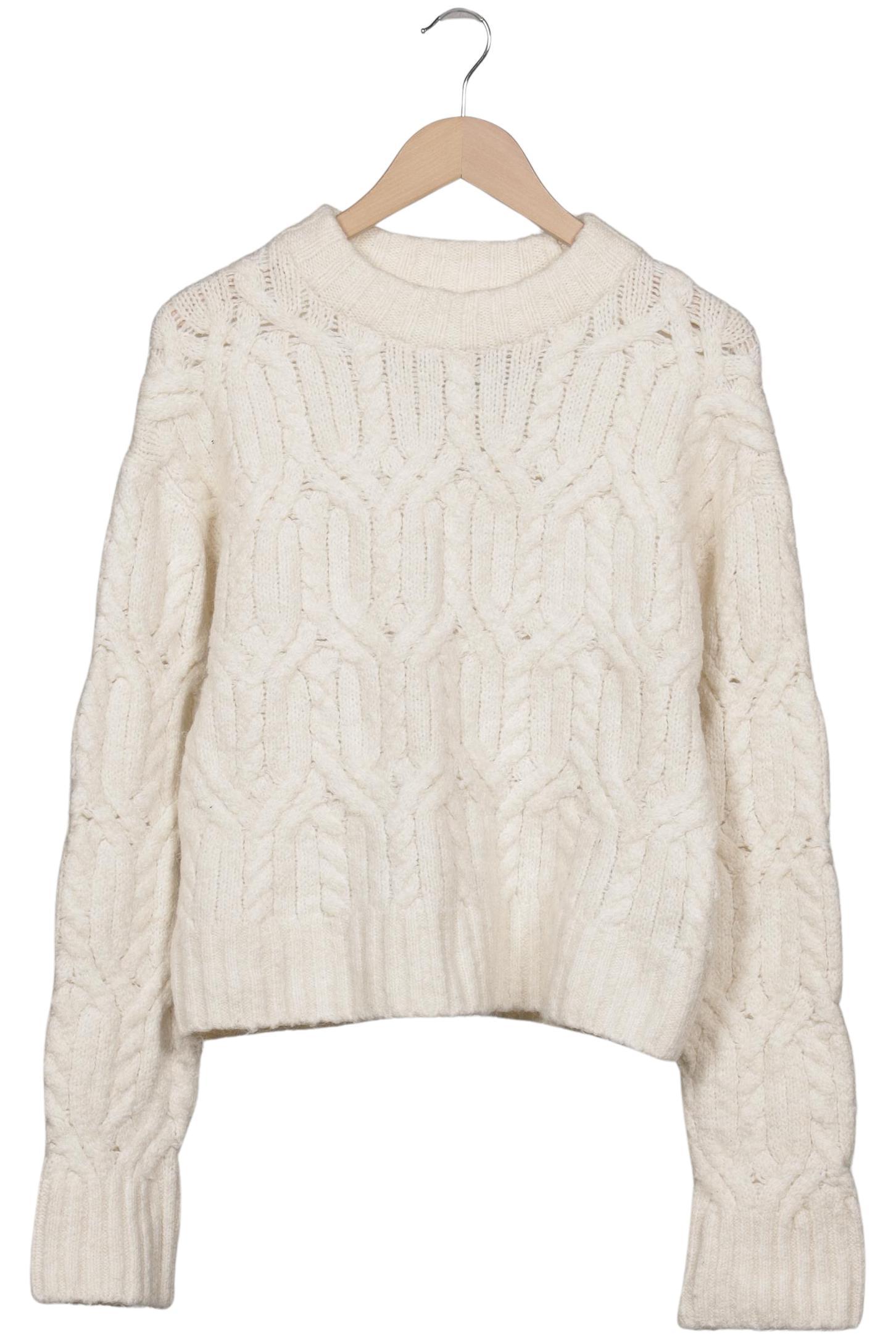 

H&M Damen Pullover, cremeweiß, Gr. 38