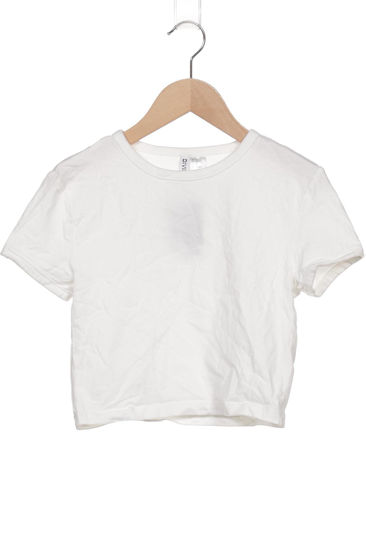 

H&M Damen T-Shirt, weiß, Gr. 38