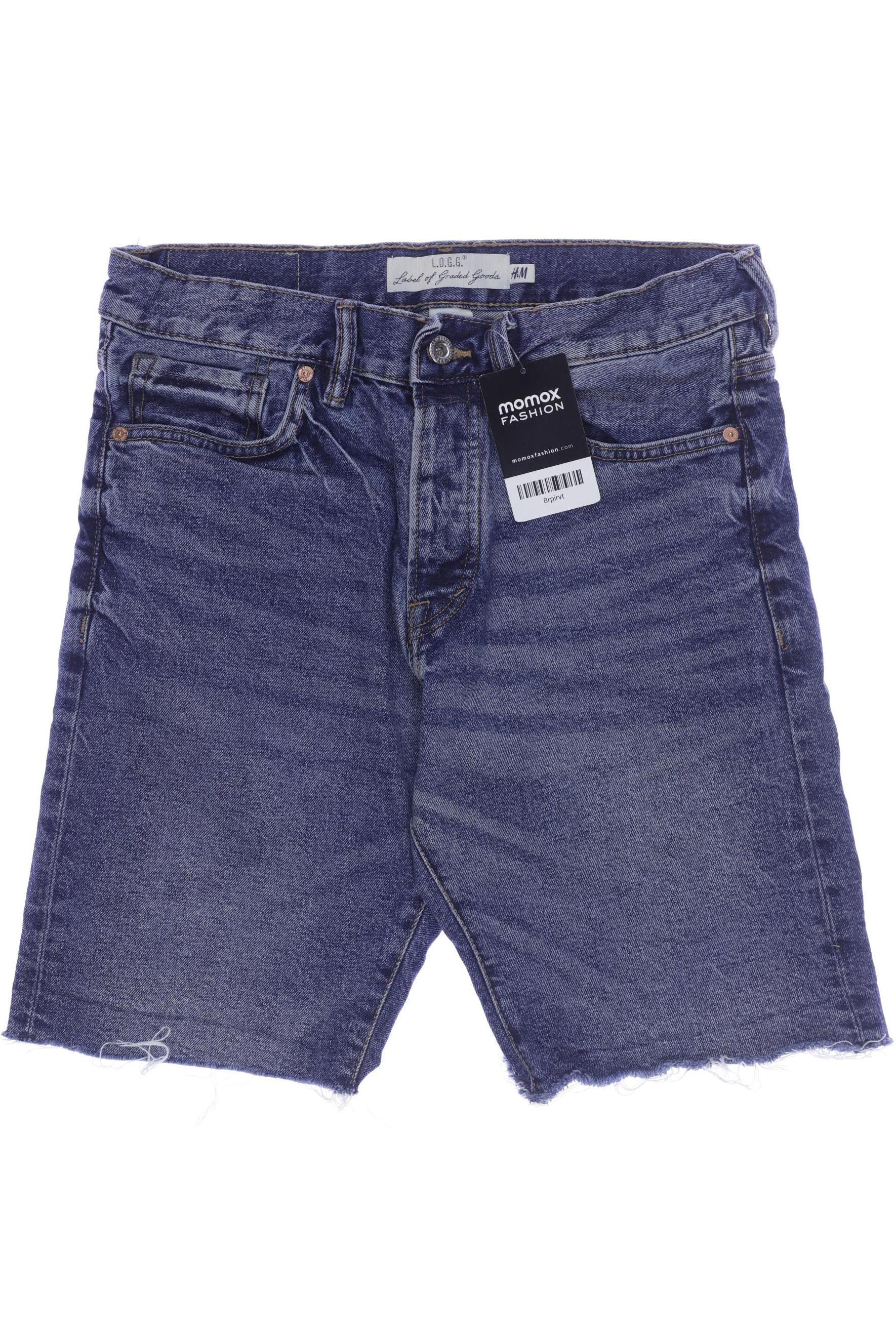 

H&M Damen Shorts, blau, Gr. 40