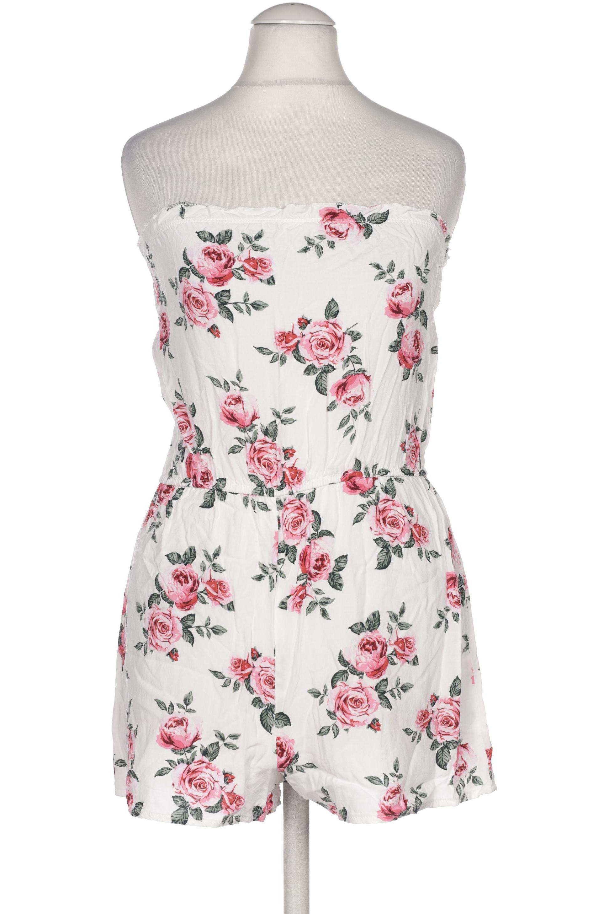 

H&M Damen Jumpsuit/Overall, weiß