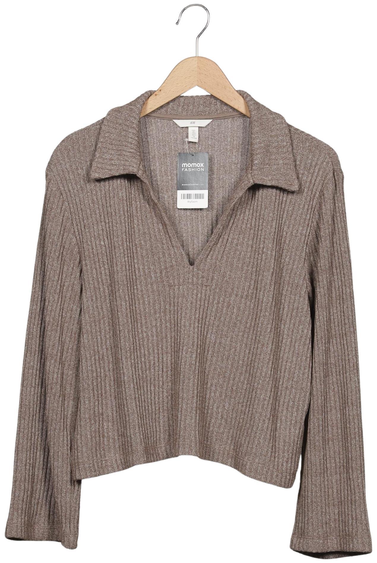 

H&M Damen Pullover, braun, Gr. 42
