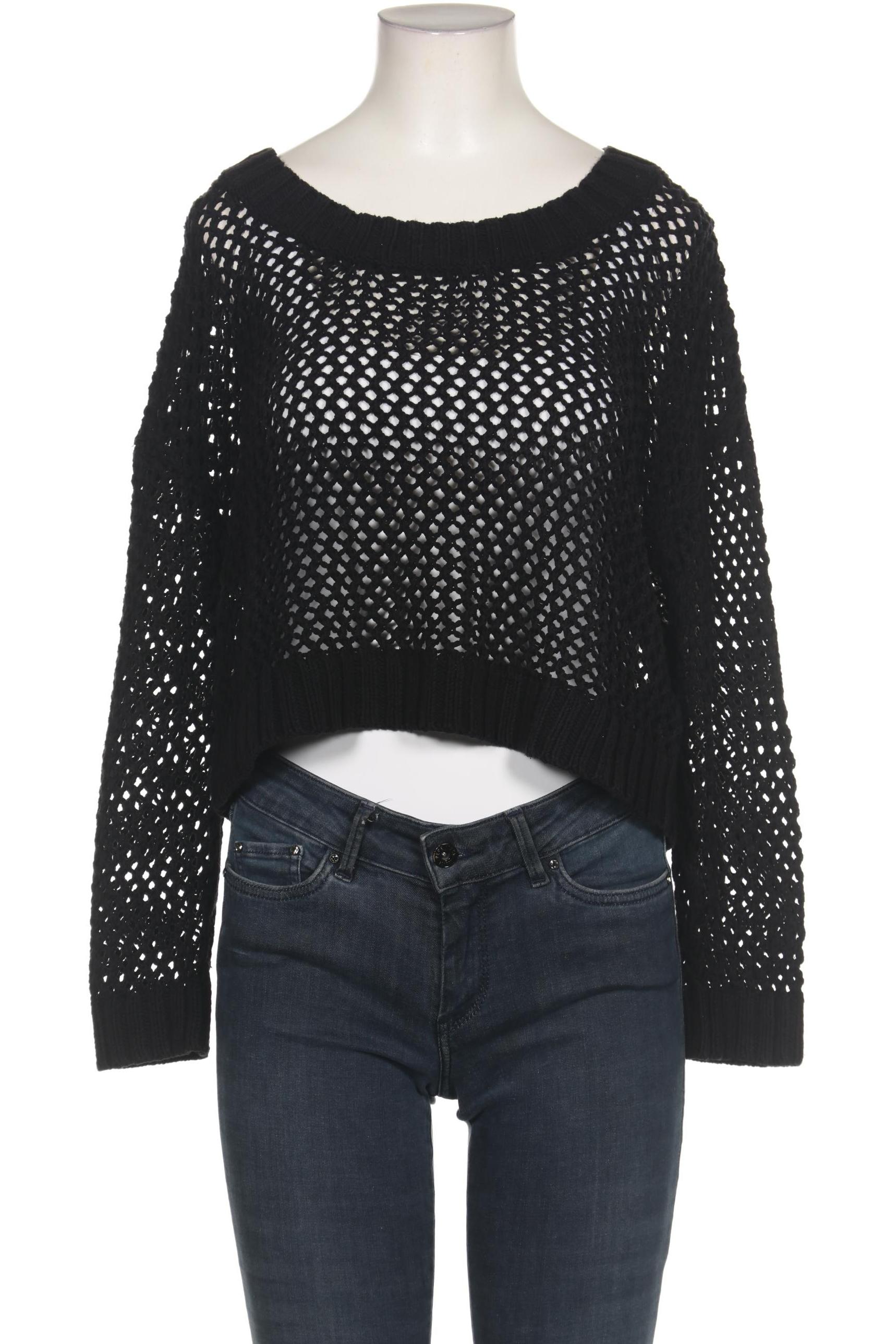 

H&M Damen Pullover, schwarz, Gr. 38