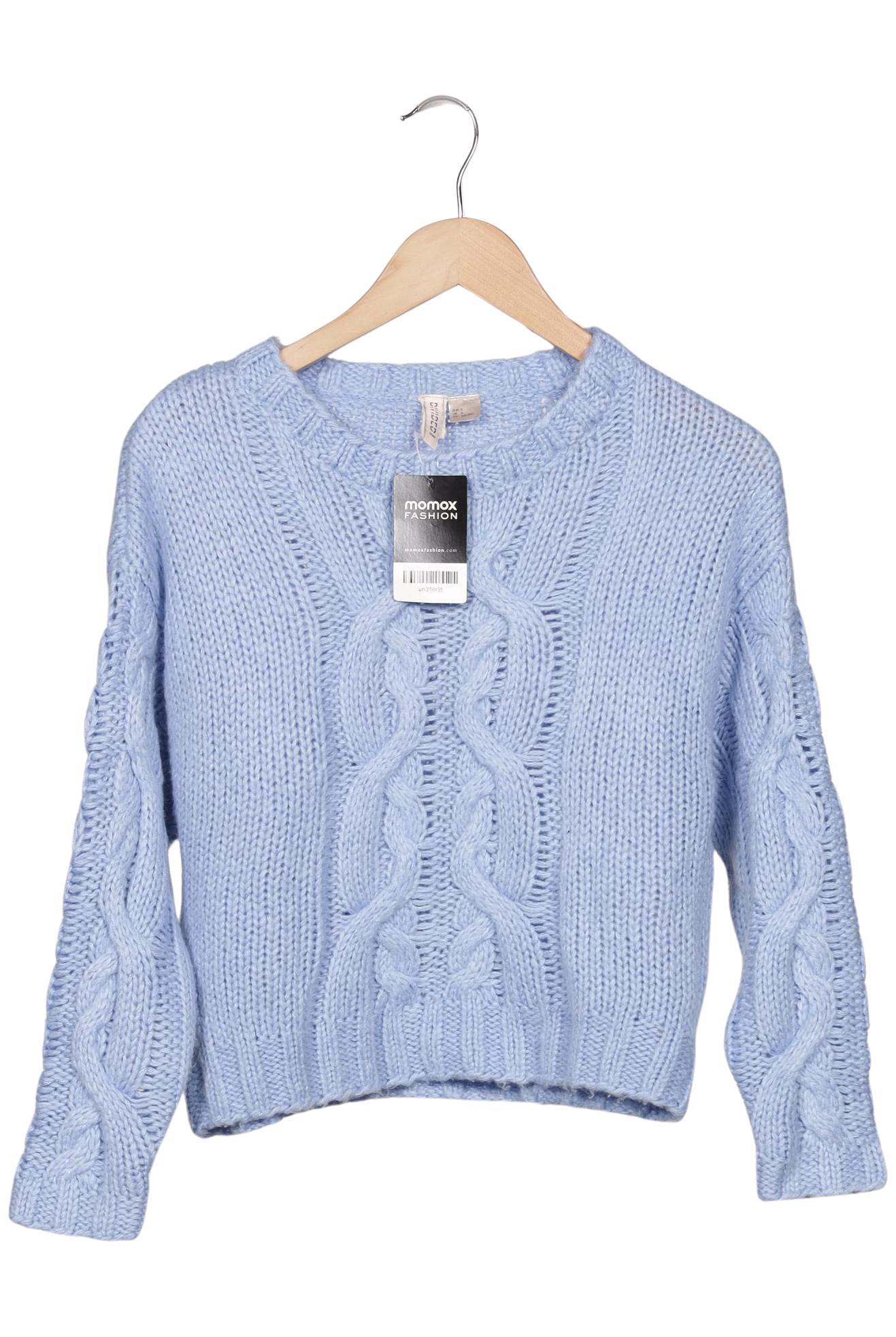 

H&M Damen Pullover, hellblau, Gr. 36
