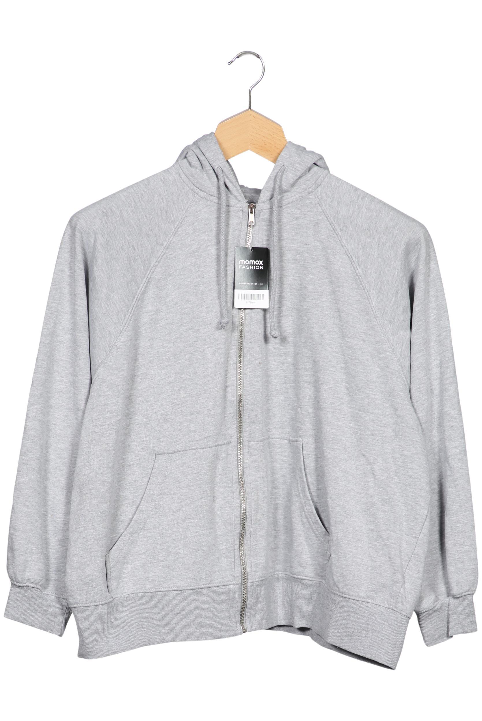 

H&M Damen Kapuzenpullover, grau, Gr. 46