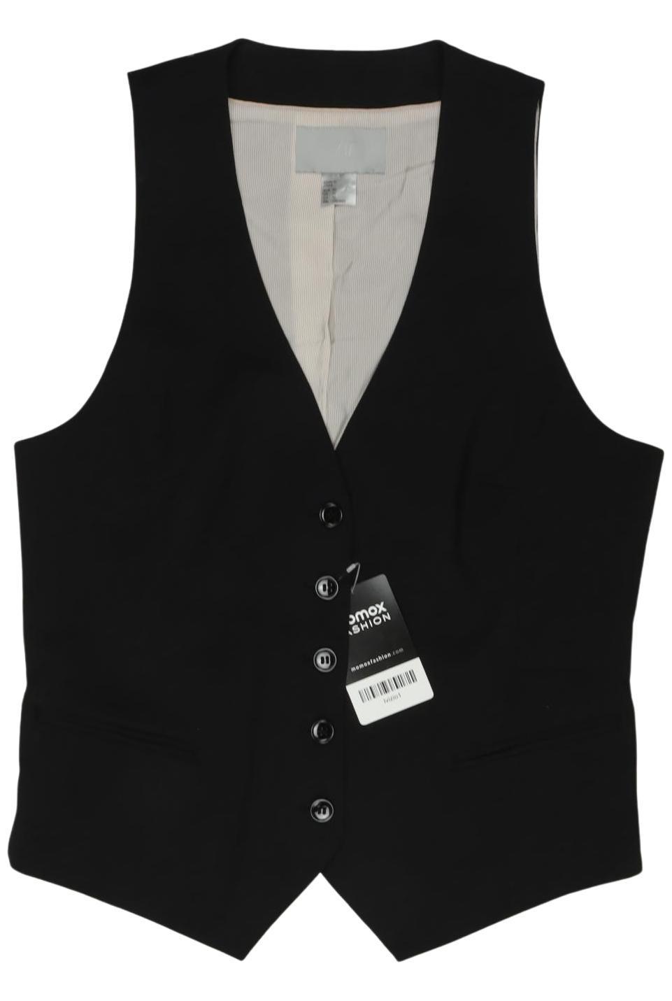 

H&M Damen Weste, schwarz, Gr. 40