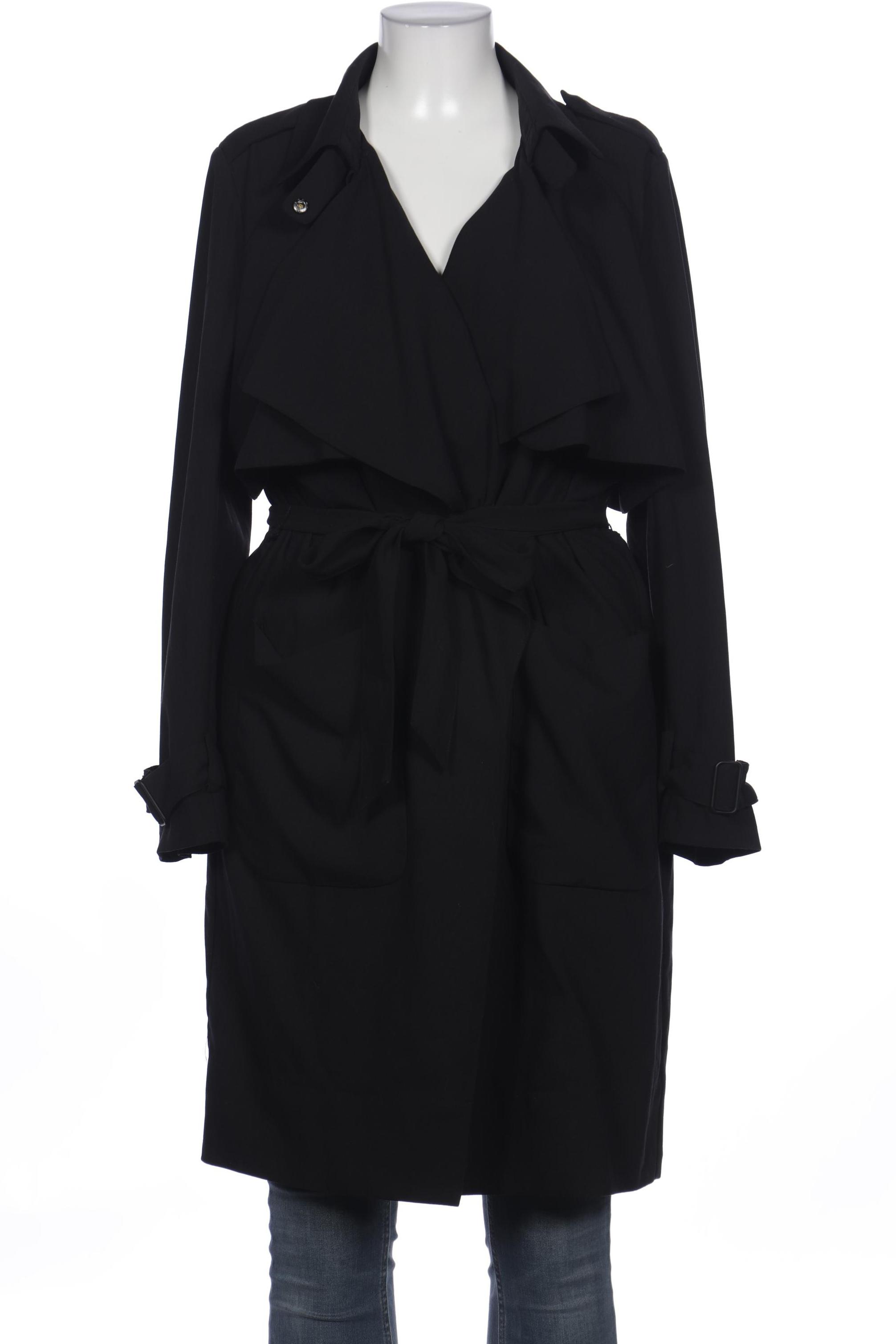 

H&M Damen Mantel, schwarz, Gr. 42