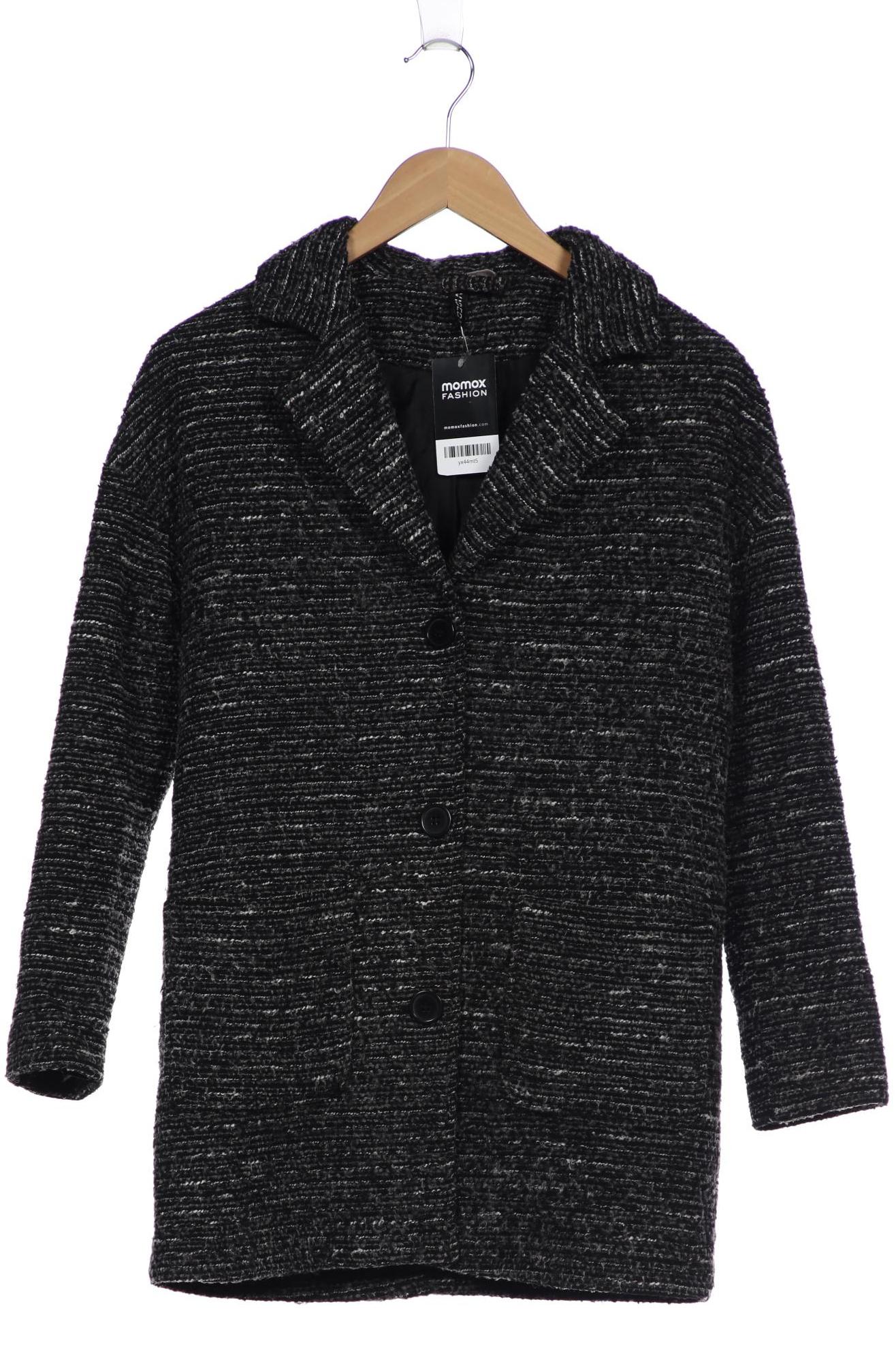 

H&M Damen Mantel, schwarz, Gr. 36