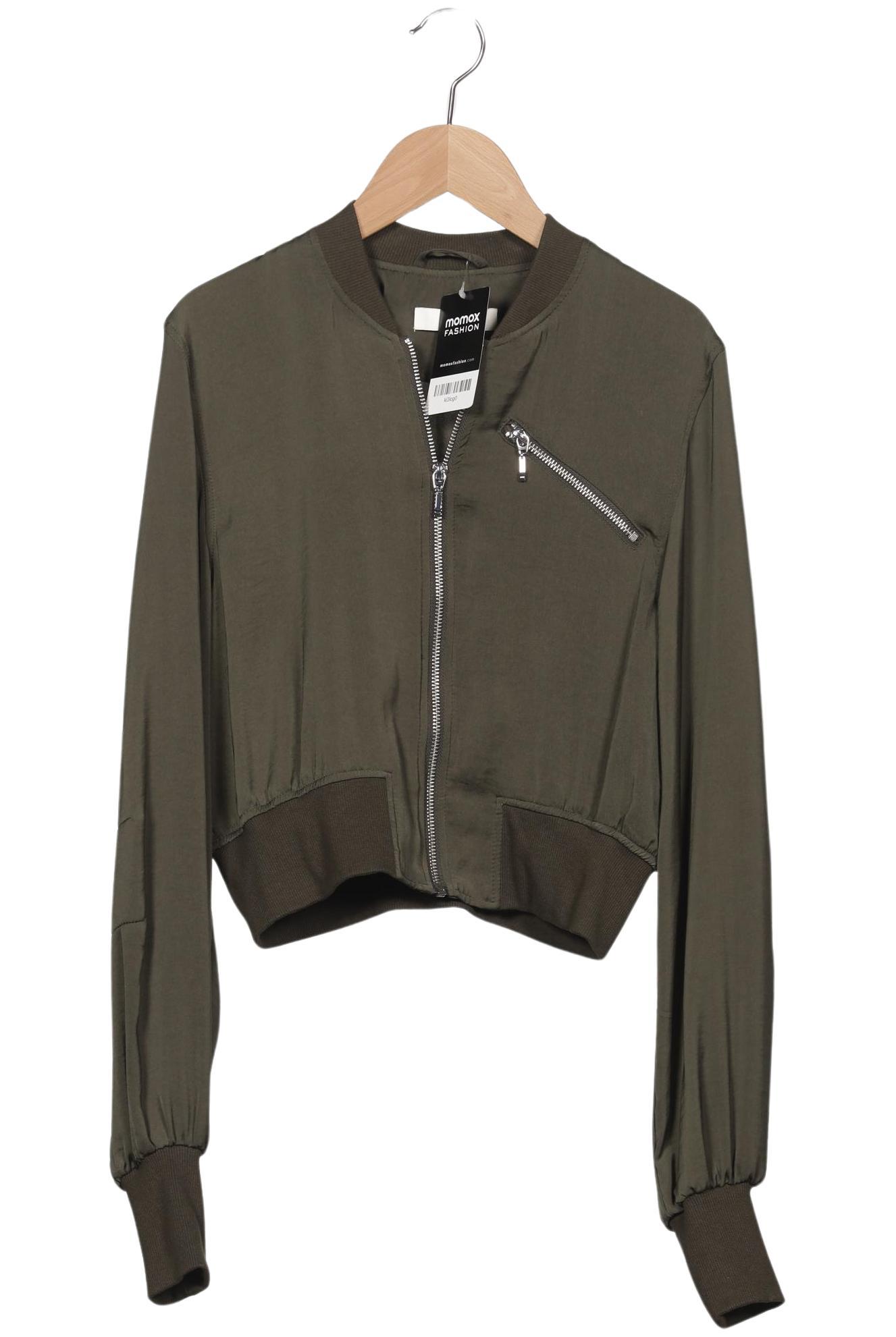 

H&M Damen Jacke, grün, Gr. 34