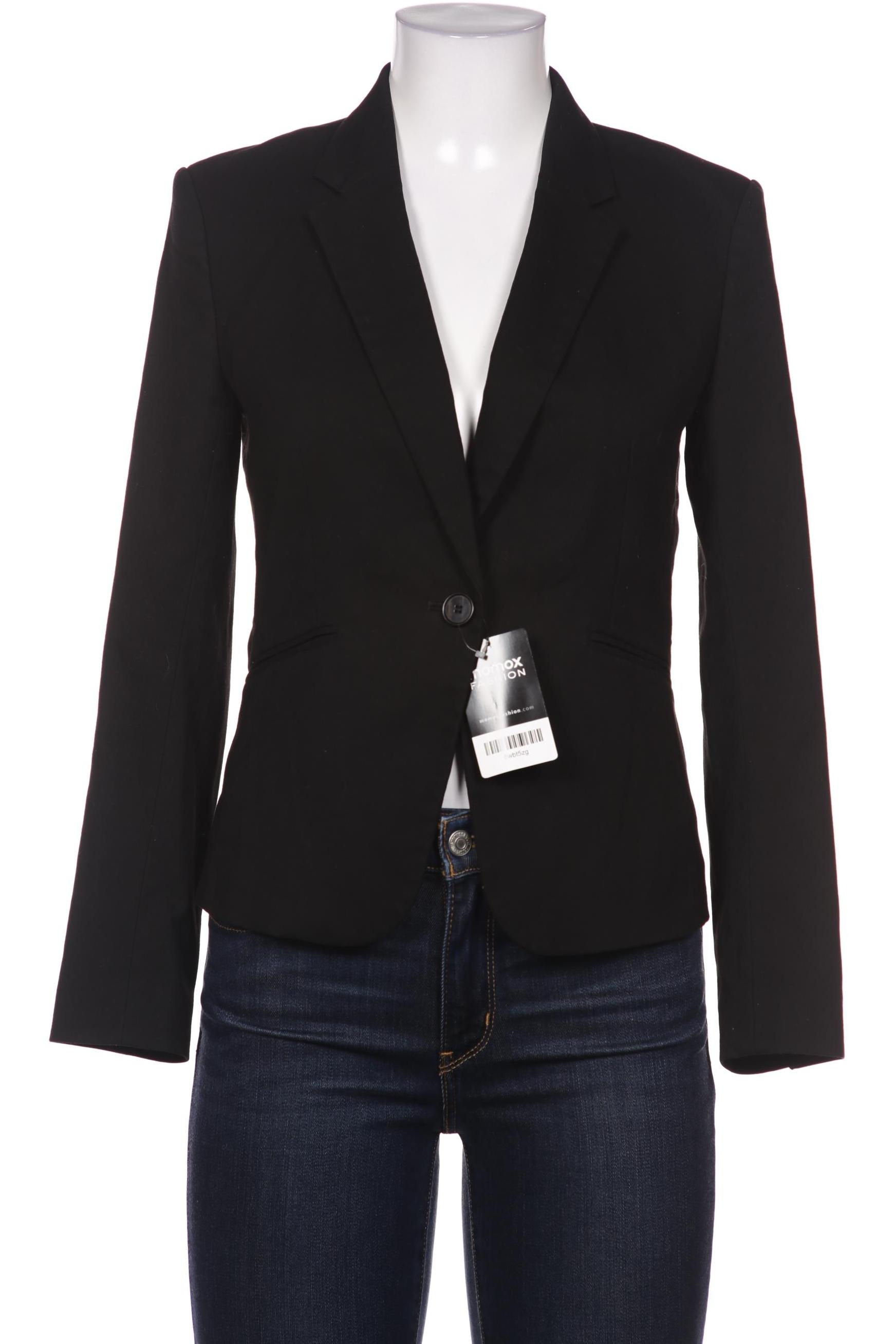 

H&M Damen Blazer, schwarz, Gr. 38