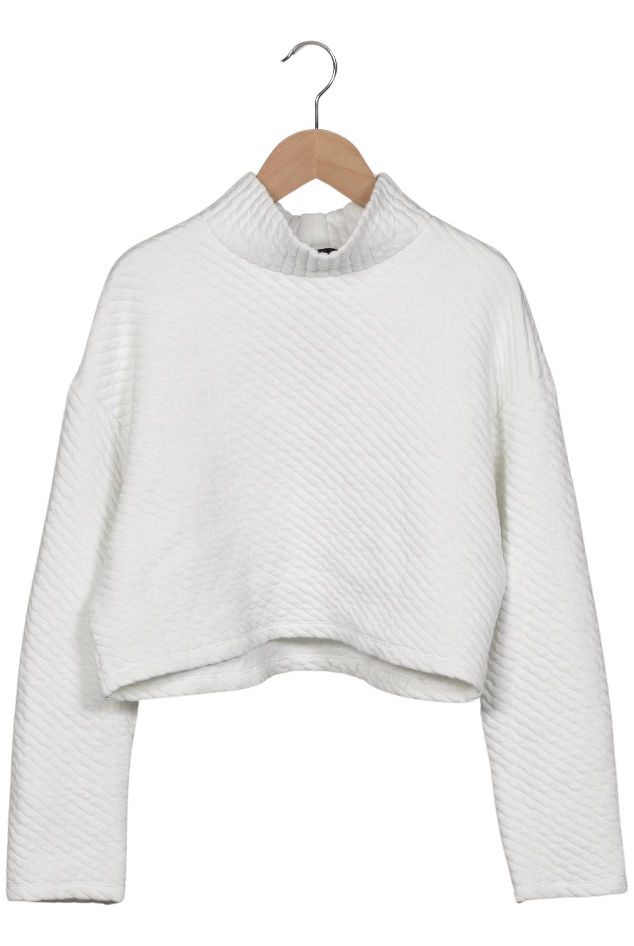 

H&M Damen Sweatshirt, weiß, Gr. 36