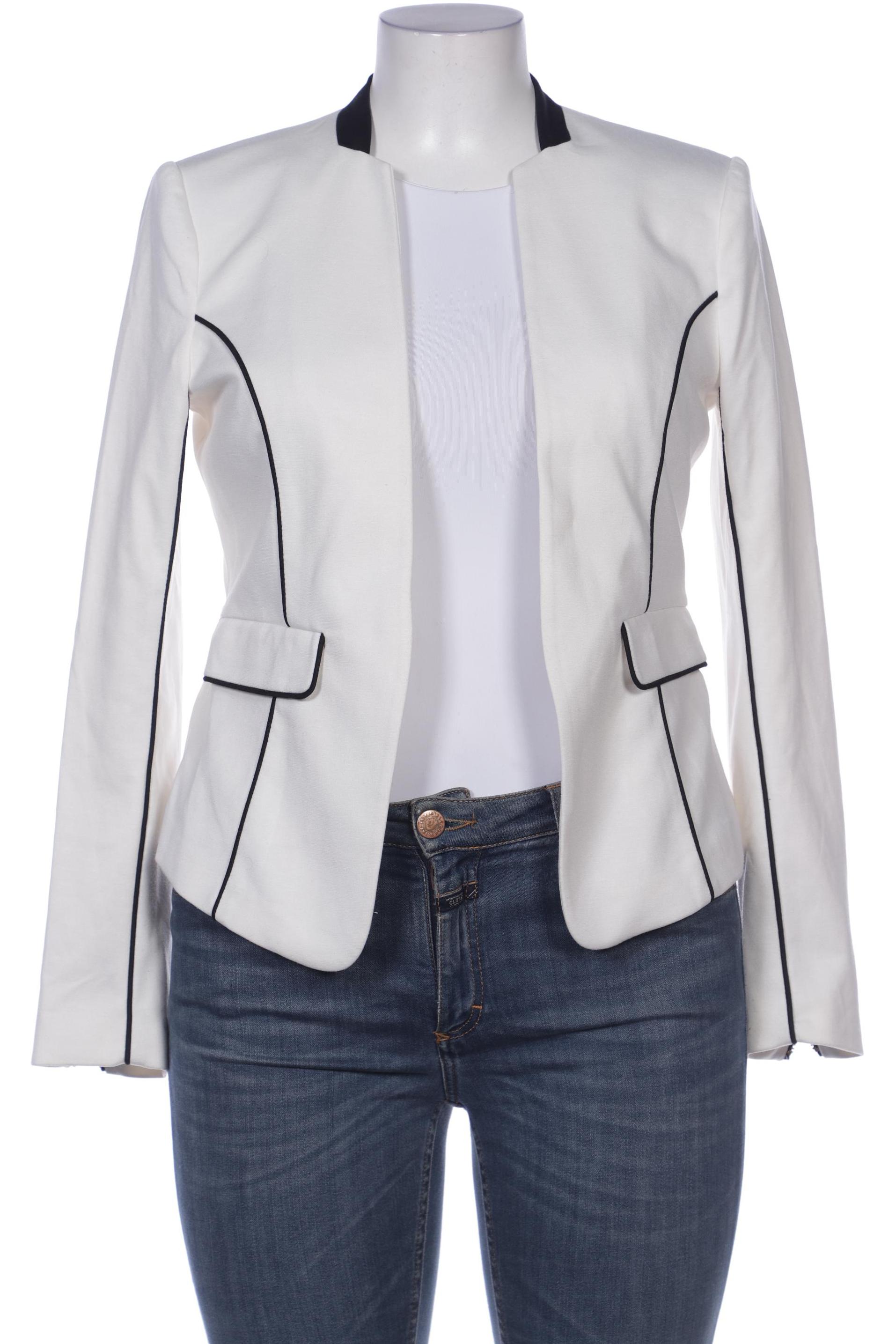 

H&M Damen Blazer, cremeweiß, Gr. 42