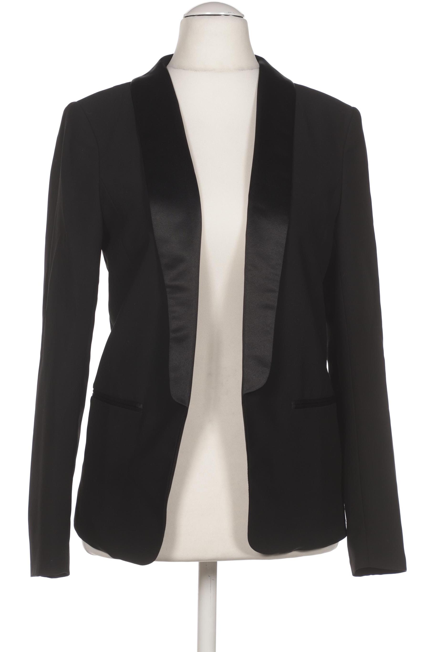 

H&M Damen Blazer, schwarz, Gr. 38