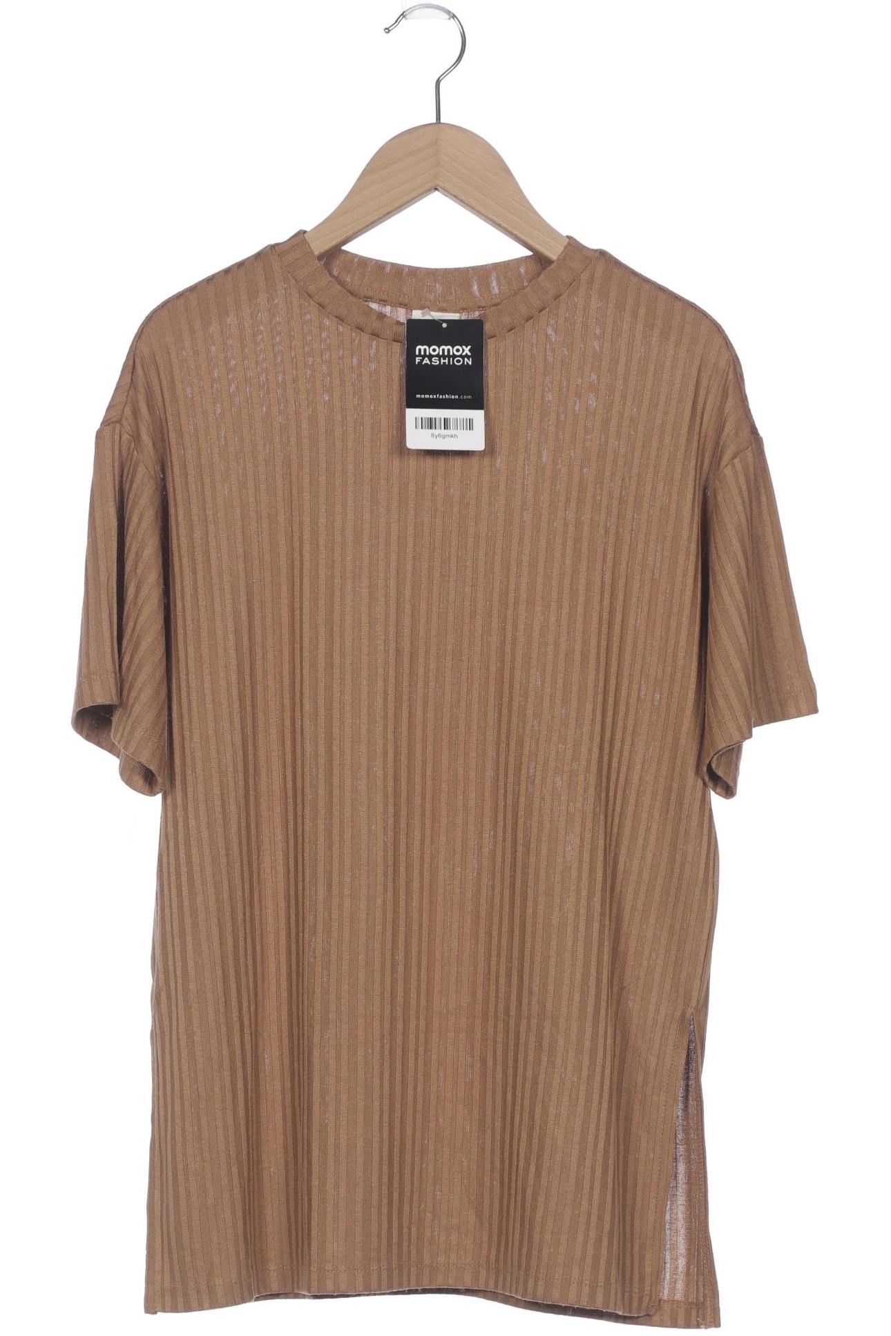

H&M Damen T-Shirt, braun, Gr. 34