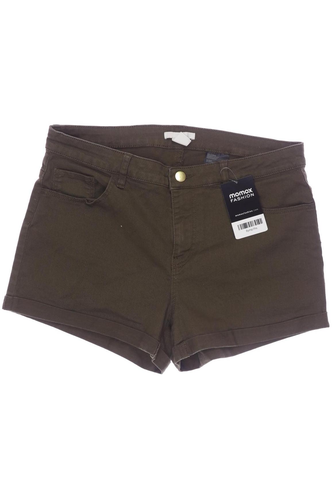 

H&M Damen Shorts, grün, Gr. 40