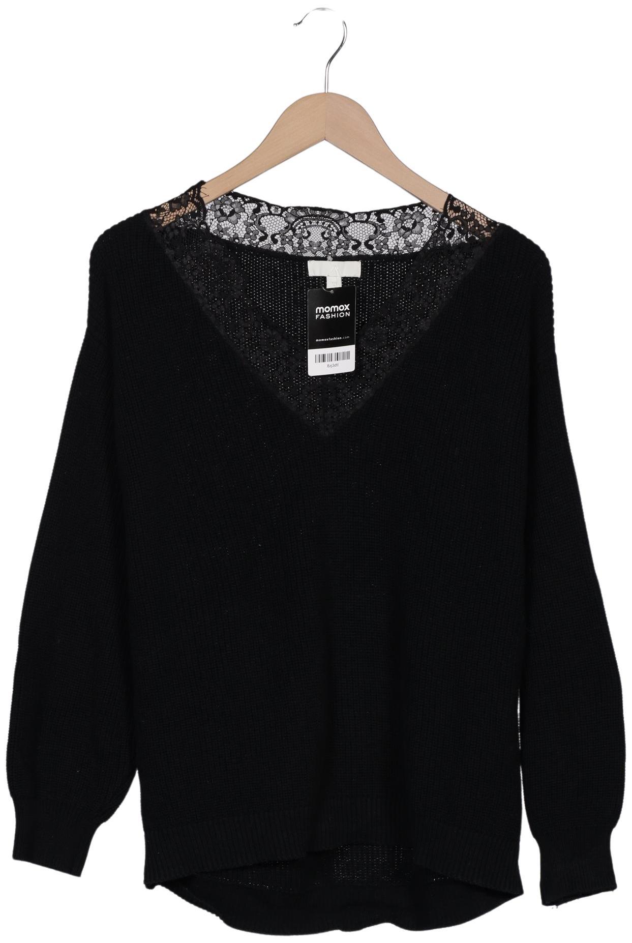 

H&M Damen Pullover, schwarz, Gr. 38